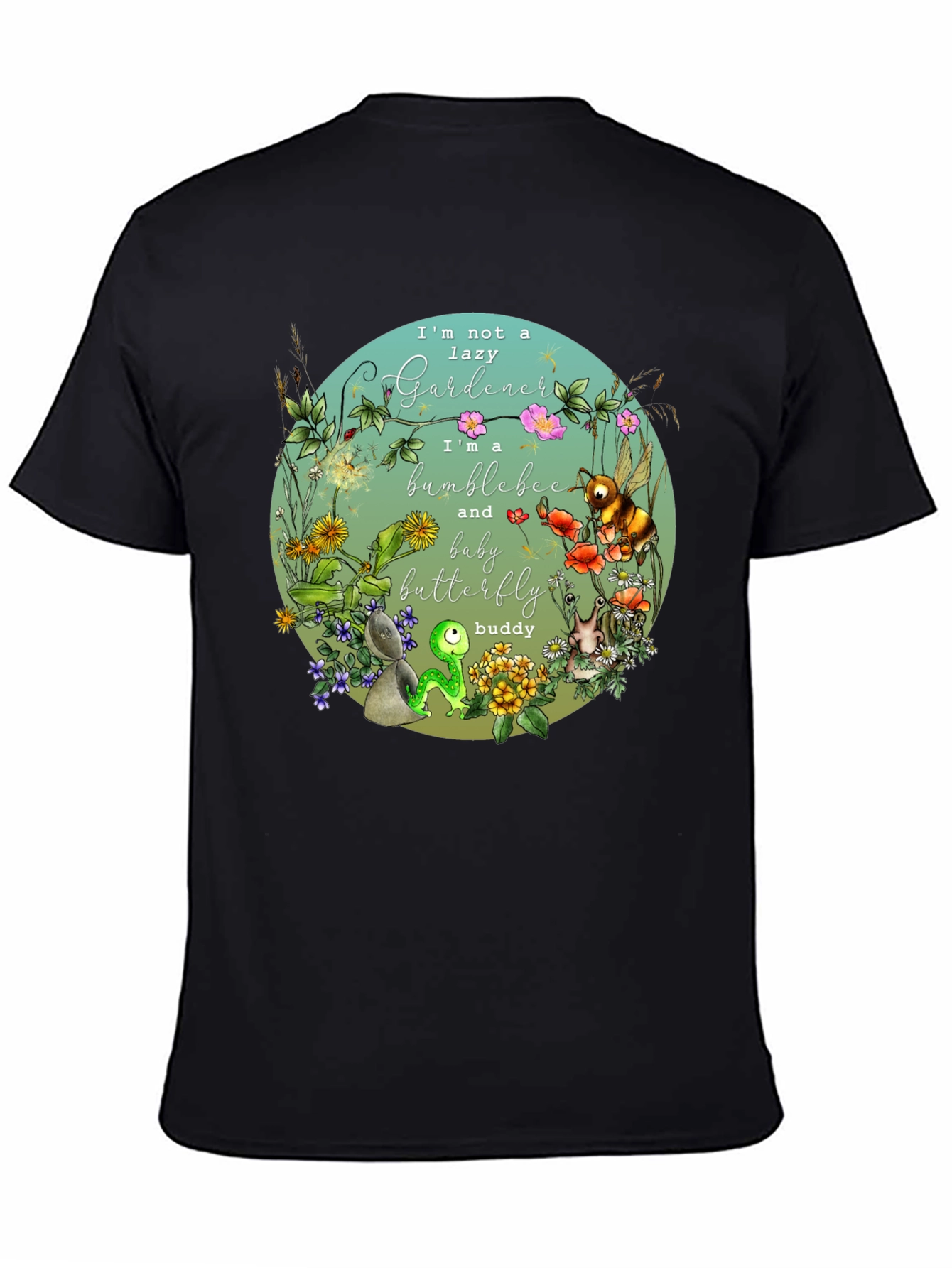 Bumblebee Gardener Graphic T-Shirt