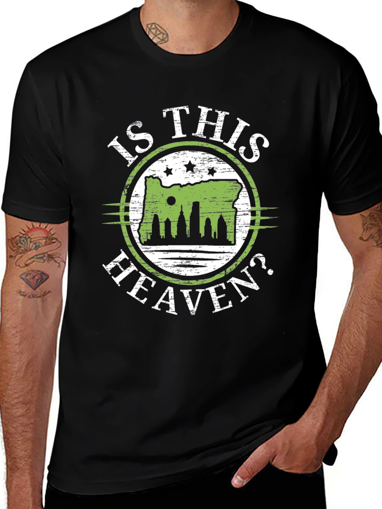 Is This Heaven? Oregon Graphic T-Shirt