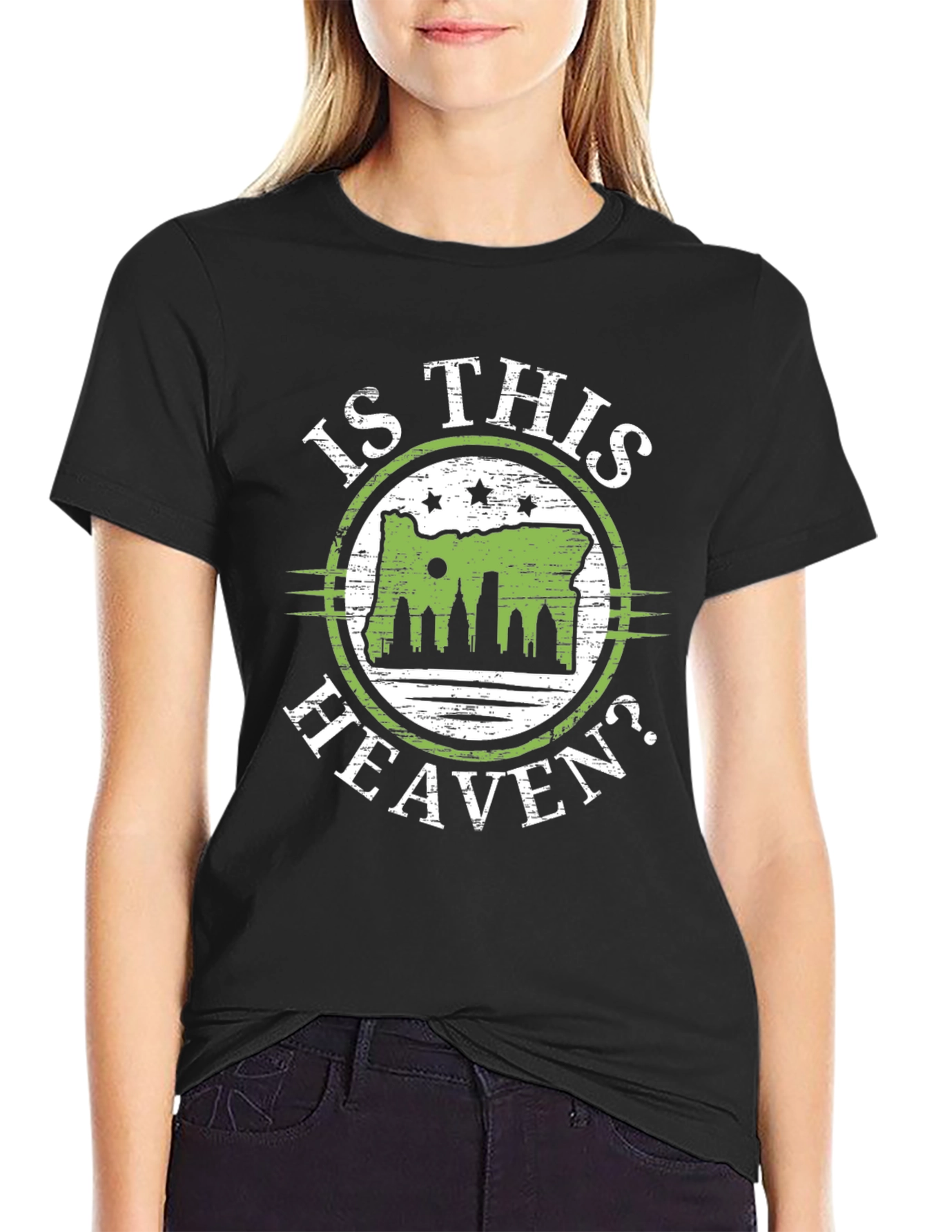 Is This Heaven? Oregon Graphic T-Shirt