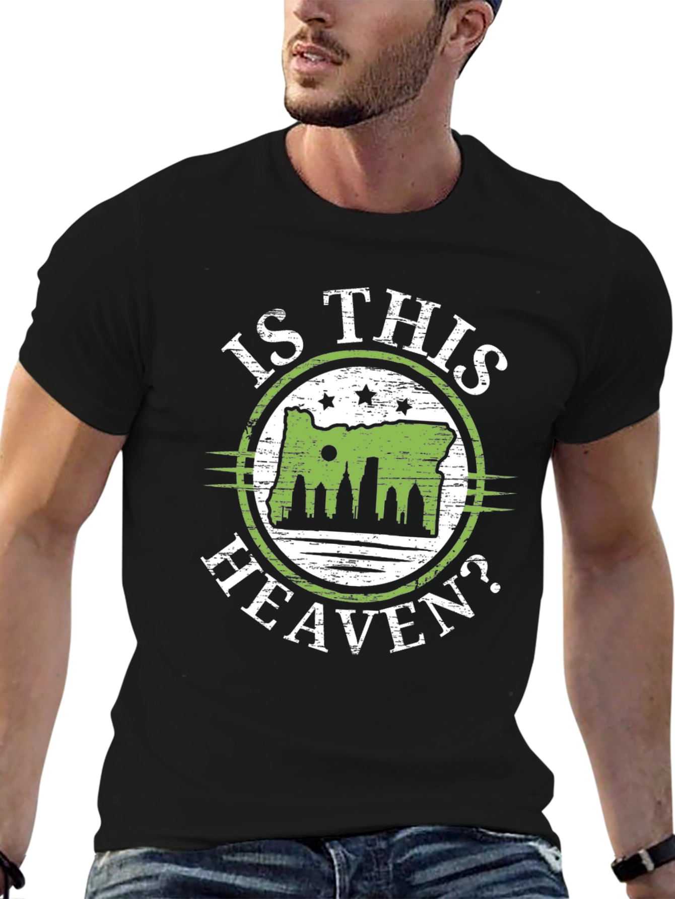 Is This Heaven? Oregon Graphic T-Shirt