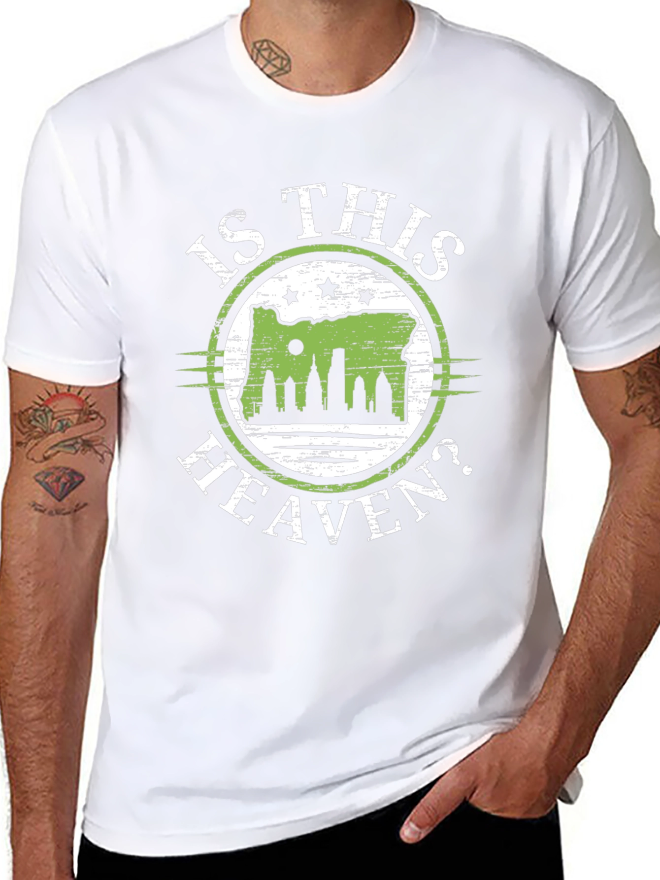 Is This Heaven? Oregon Graphic T-Shirt