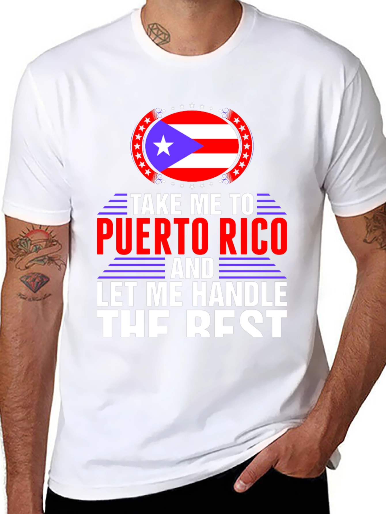 Puerto Rico T-Shirt: Let Me Handle The Rest