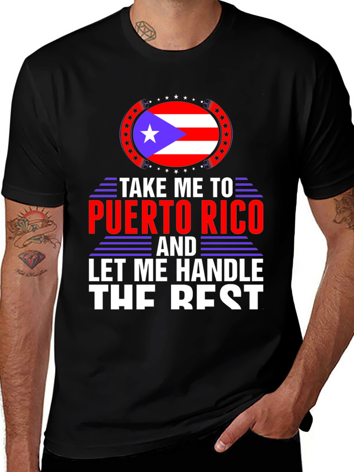 Puerto Rico T-Shirt: Let Me Handle The Rest
