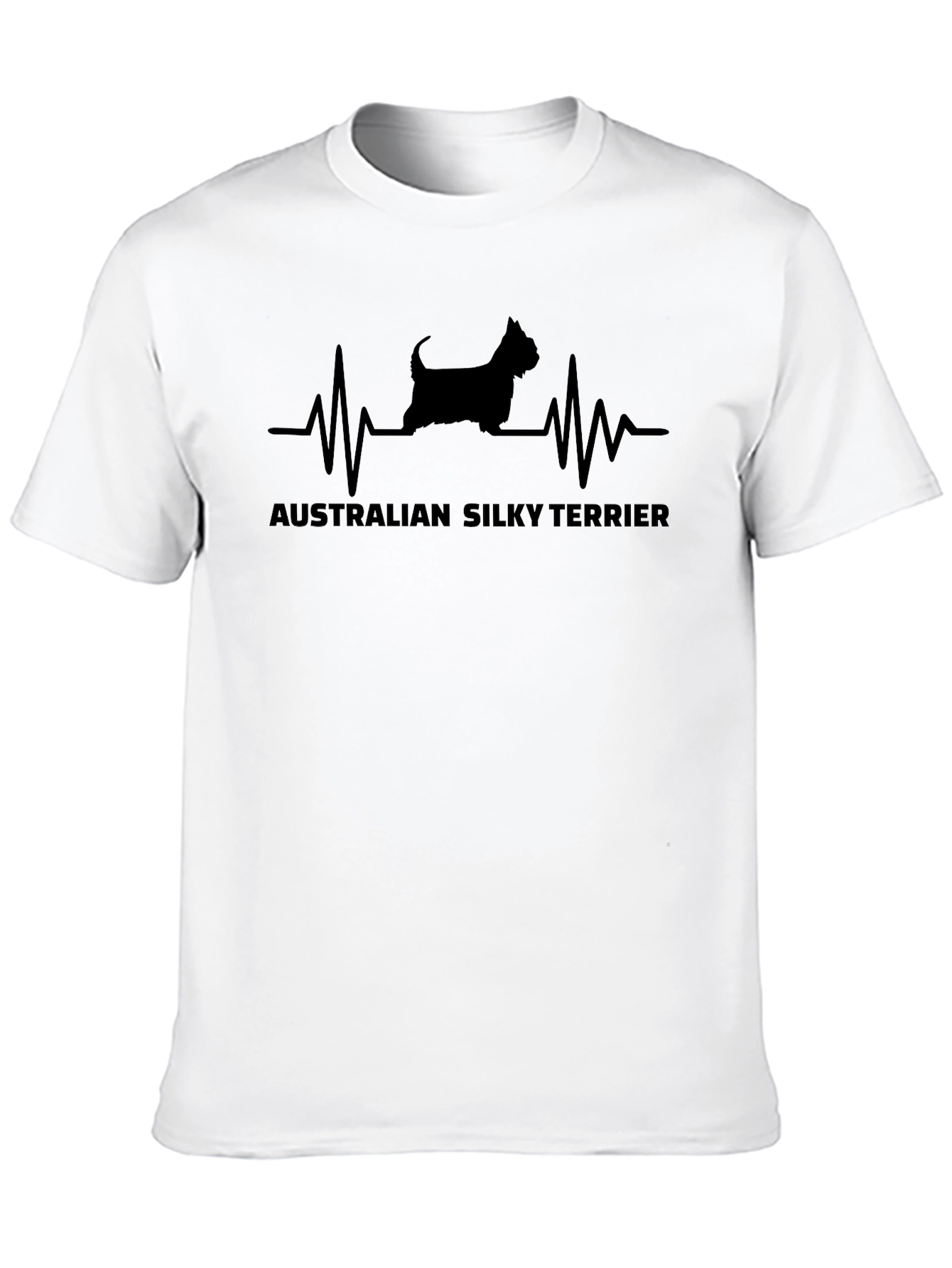 Australian Silky Terrier Heartbeat T-Shirt