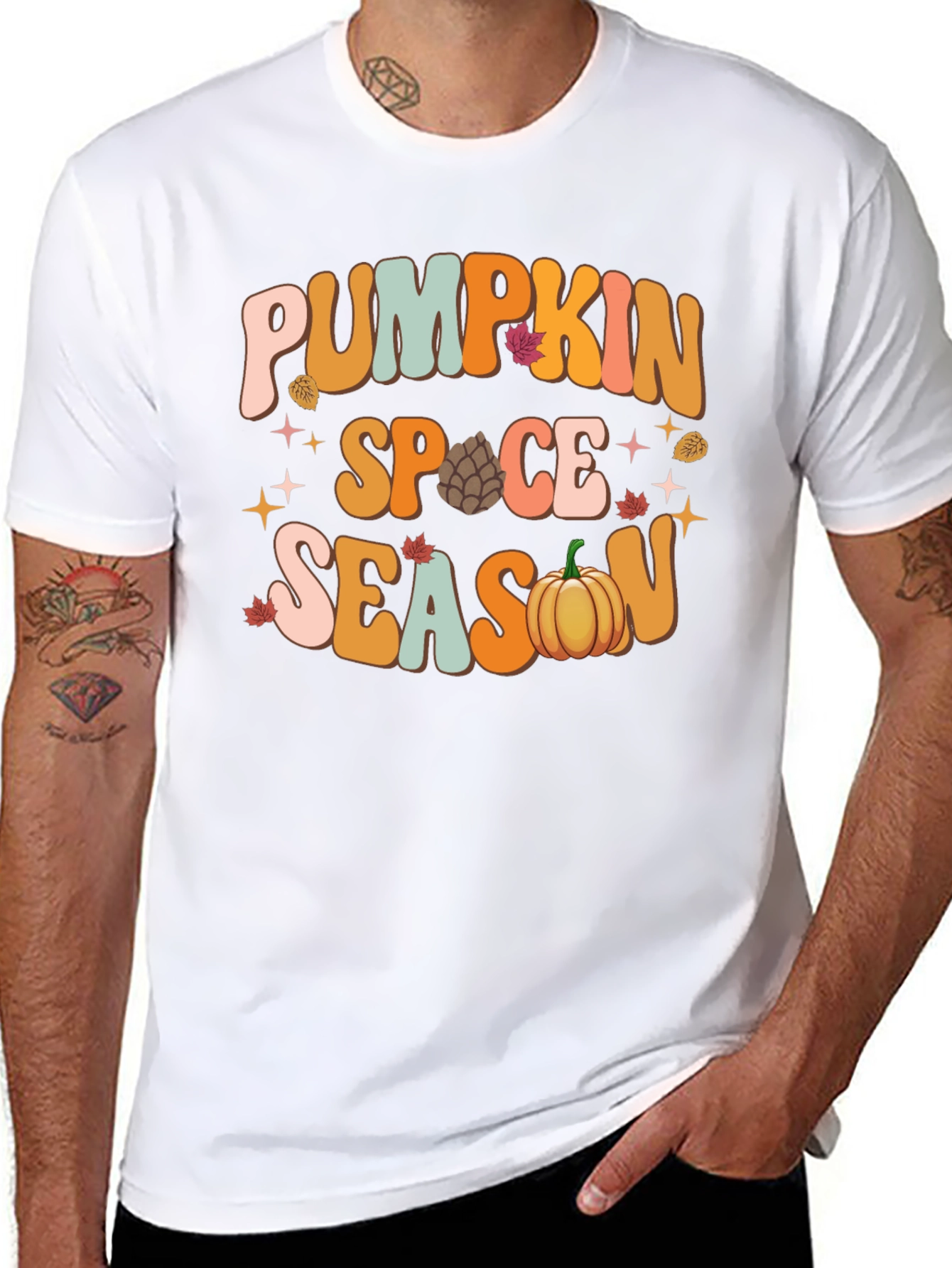 Pumpkin Spice Season Graphic T-Shirt