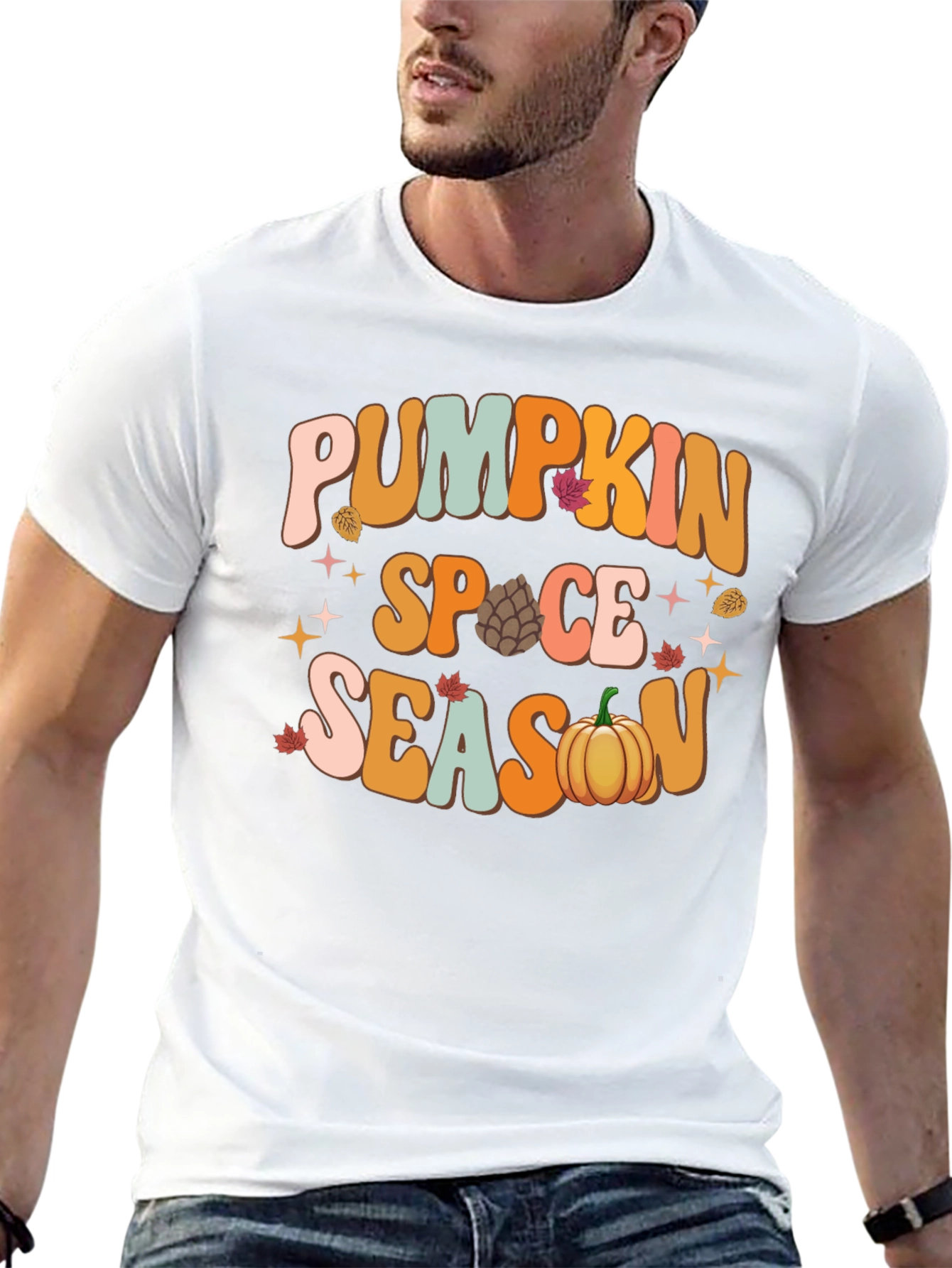 Pumpkin Spice Season Graphic T-Shirt