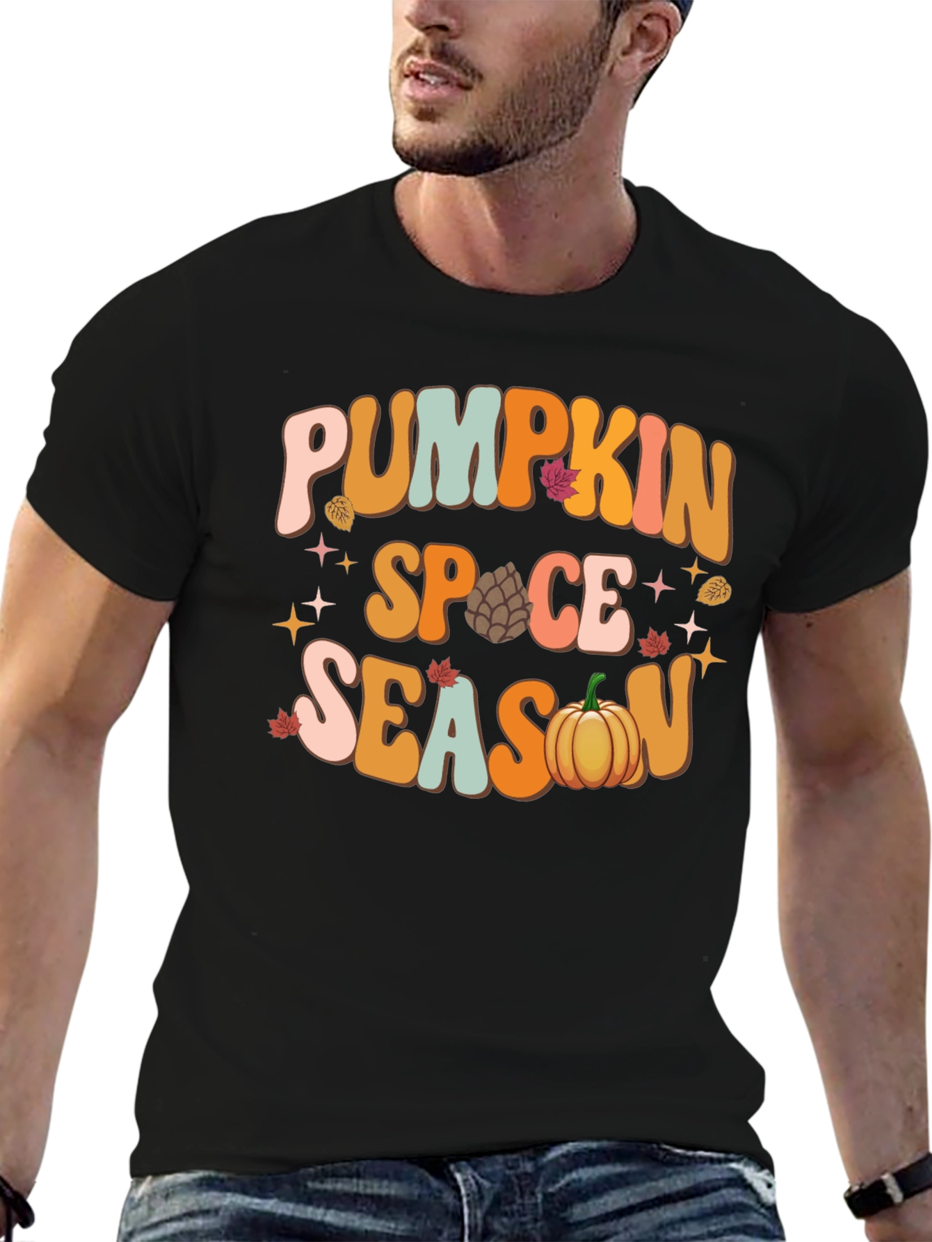 Pumpkin Spice Season Graphic T-Shirt
