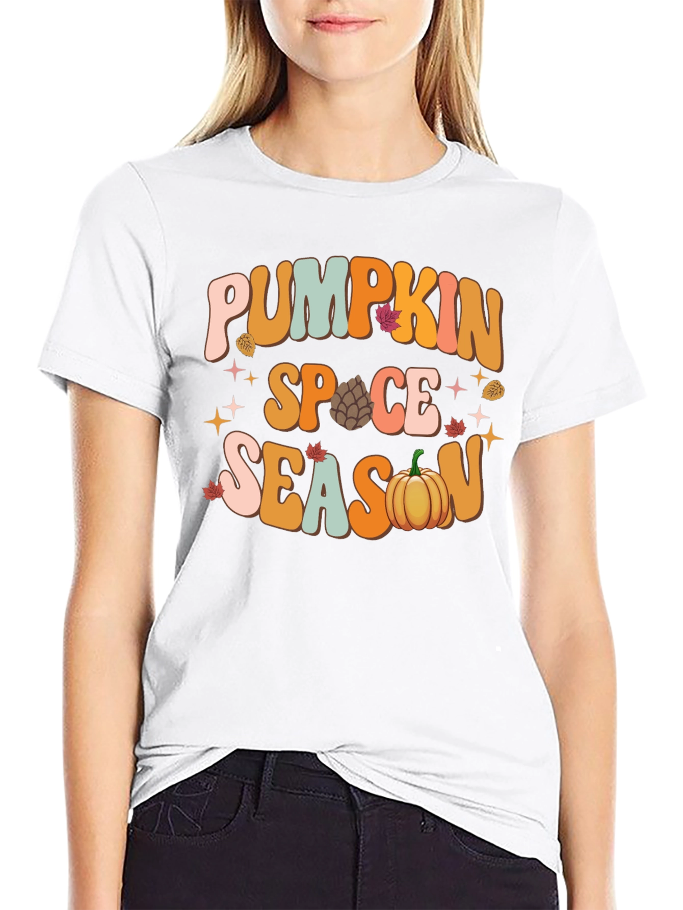 Pumpkin Spice Season Graphic T-Shirt