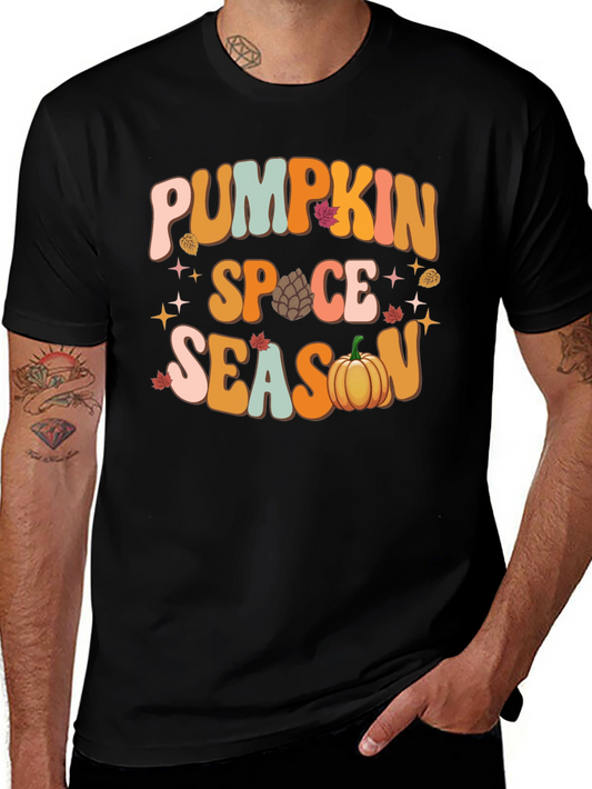 Pumpkin Spice Season Graphic T-Shirt