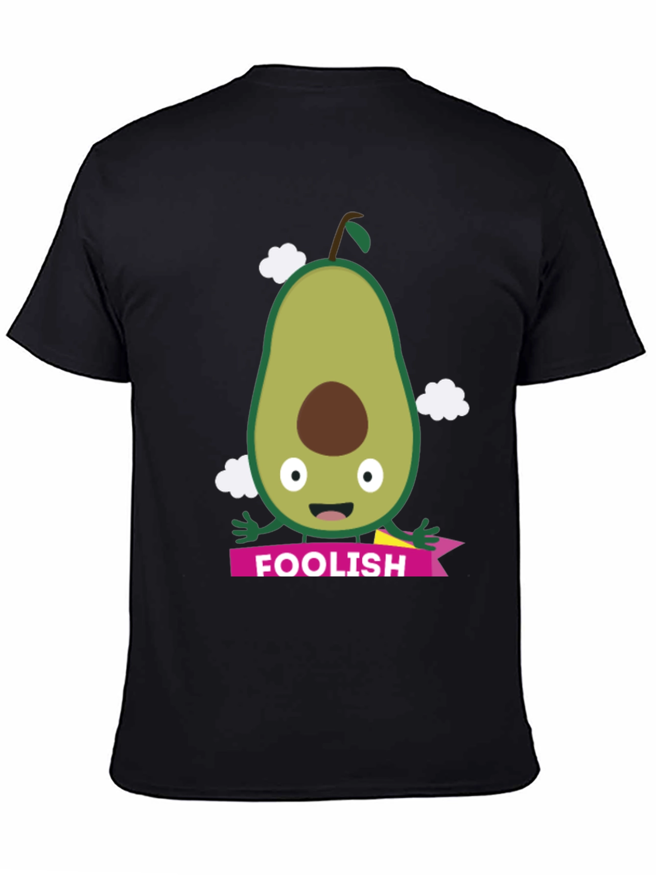 Funny Avocado Foolish Graphic T-Shirt