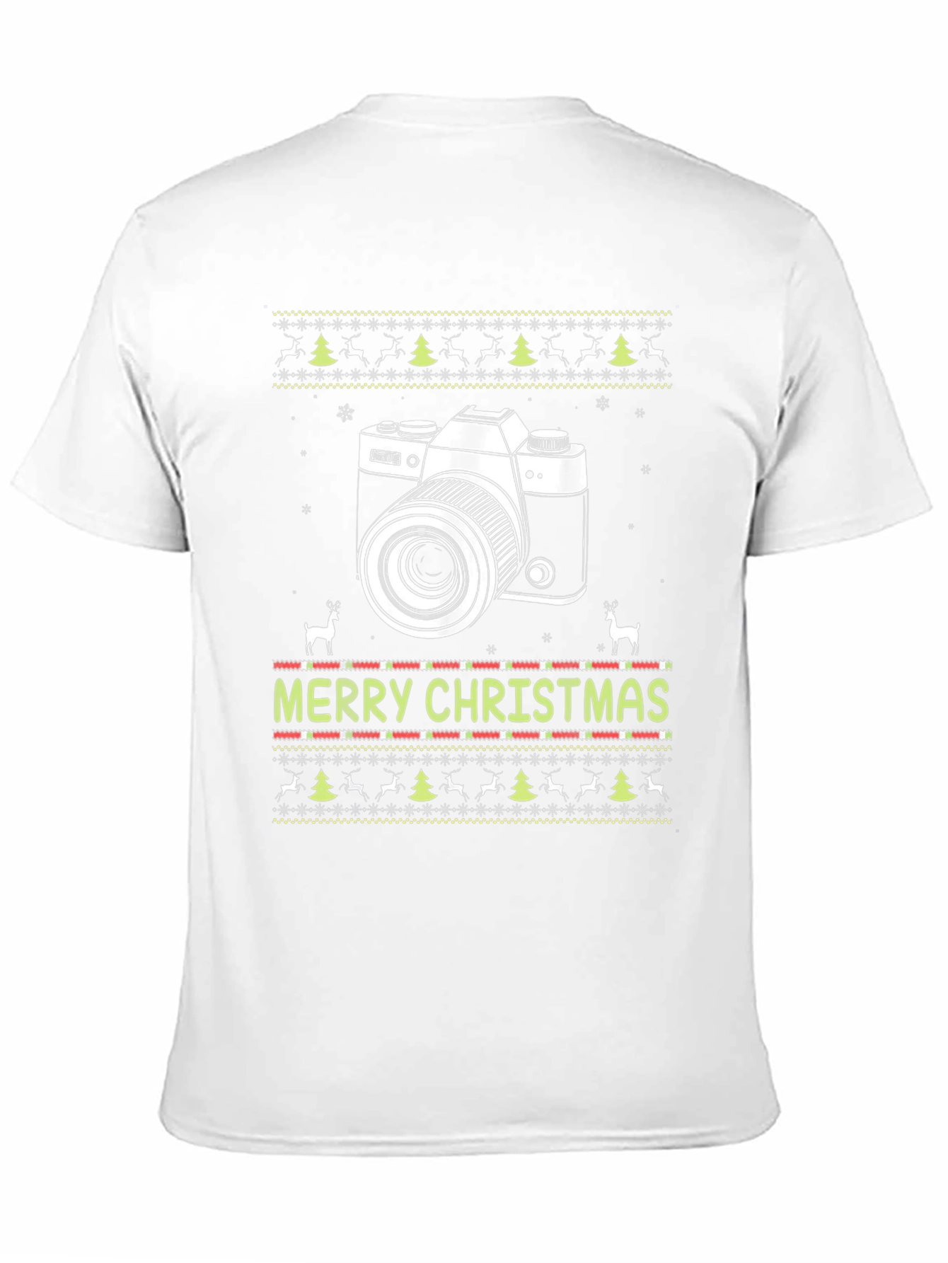 Photographer Christmas Ugly Sweater T-Shirt