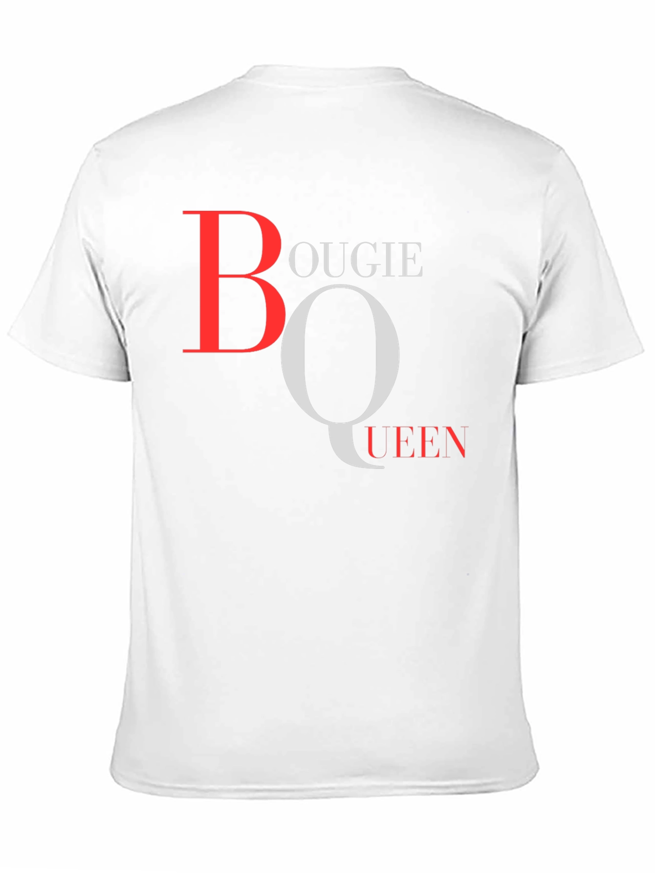 Bougie Queen Graphic T-Shirt - Stylish Crew Neck Tee