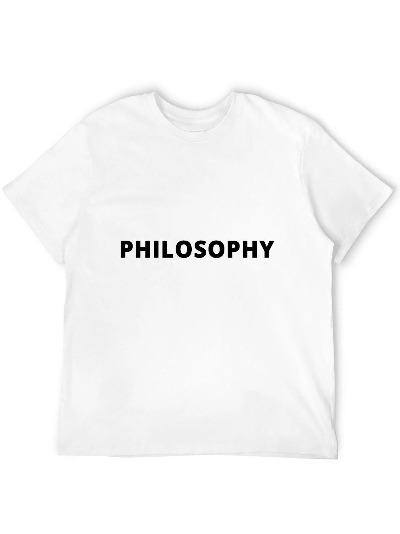 Philosophy Black T-Shirt - Classic Style