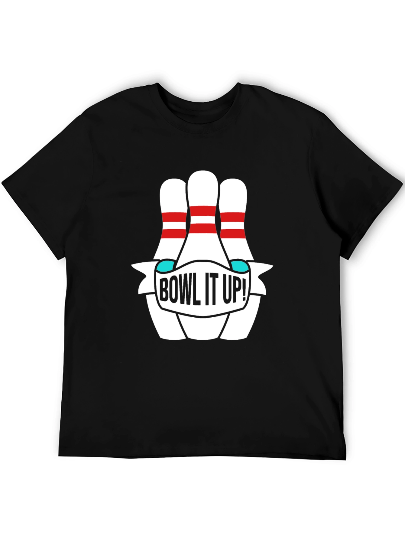 Bowl It Up! Bowling Pin Graphic Tee