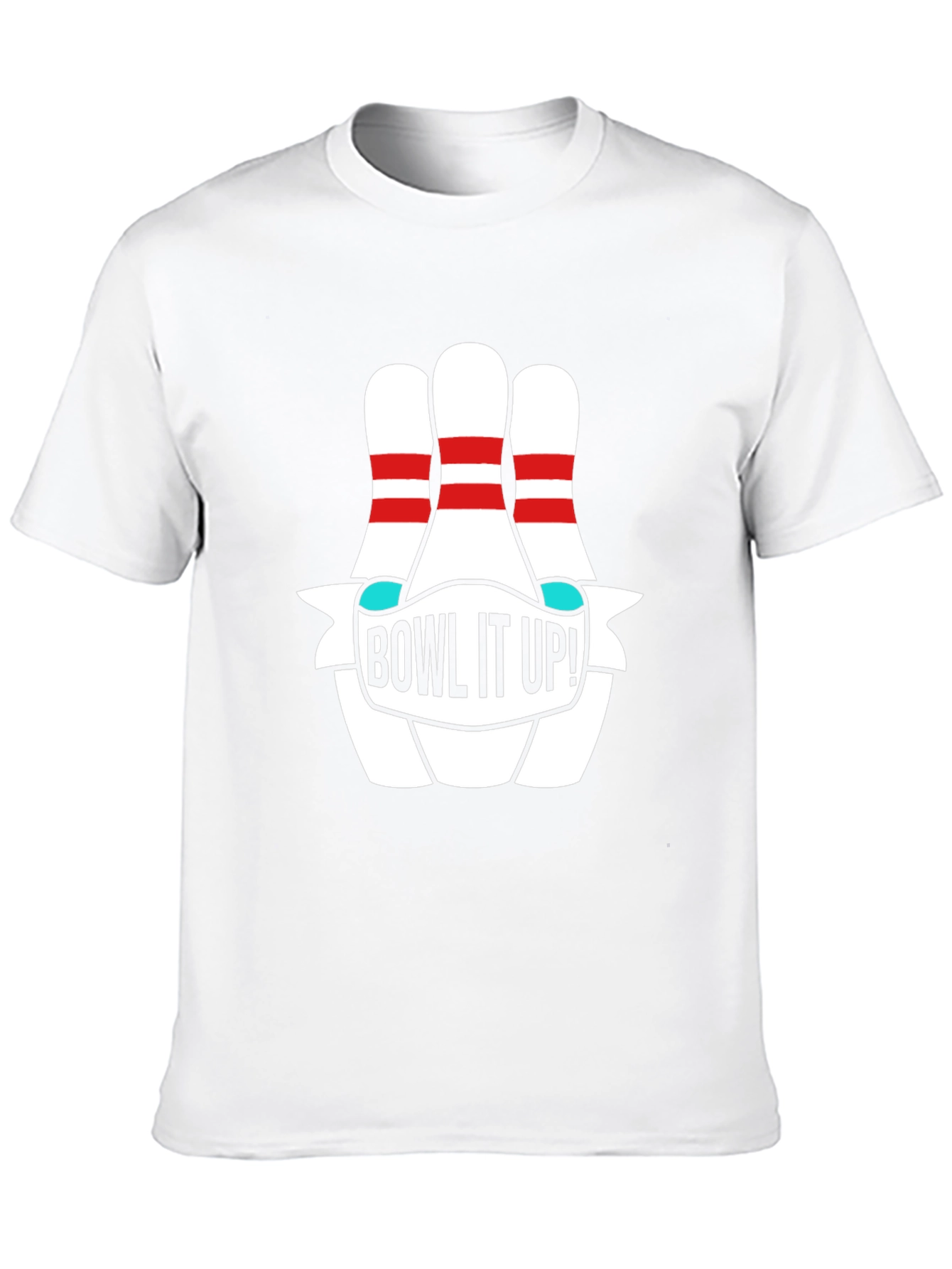 Bowl It Up! Bowling Pin Graphic Tee