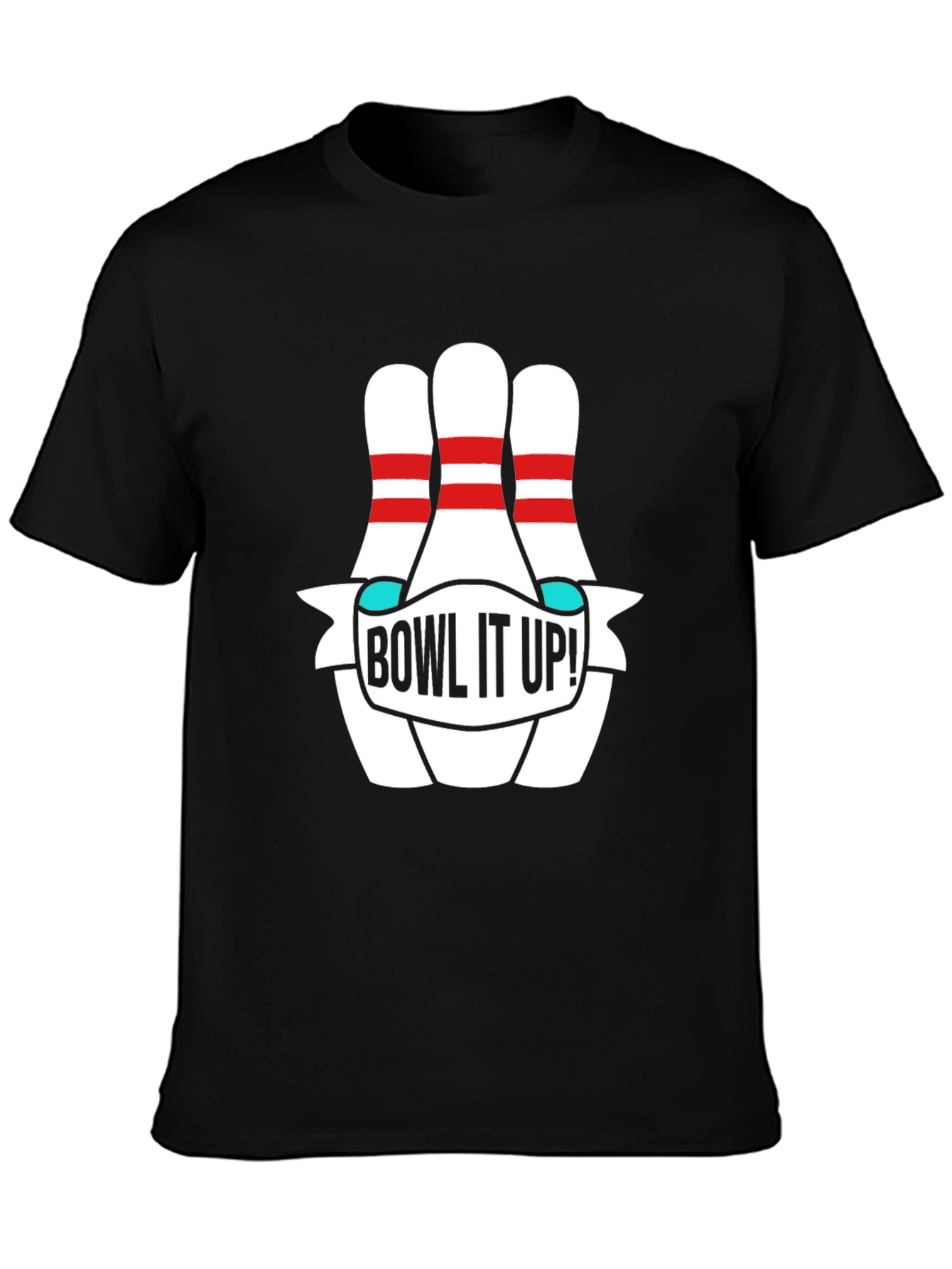 Bowl It Up! Bowling Pin Graphic Tee