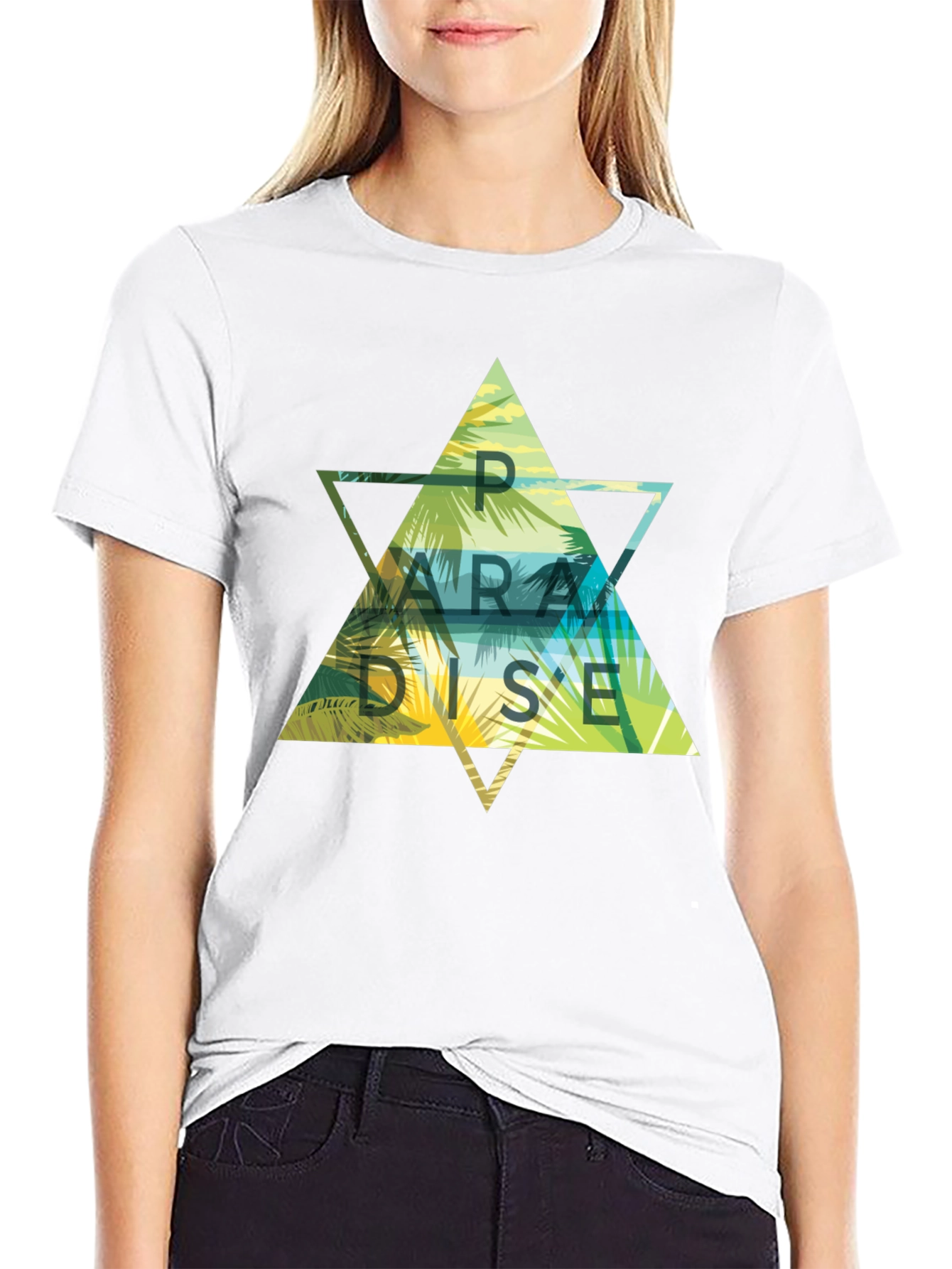 Paradise Graphic T-Shirt Tropical Summer Style