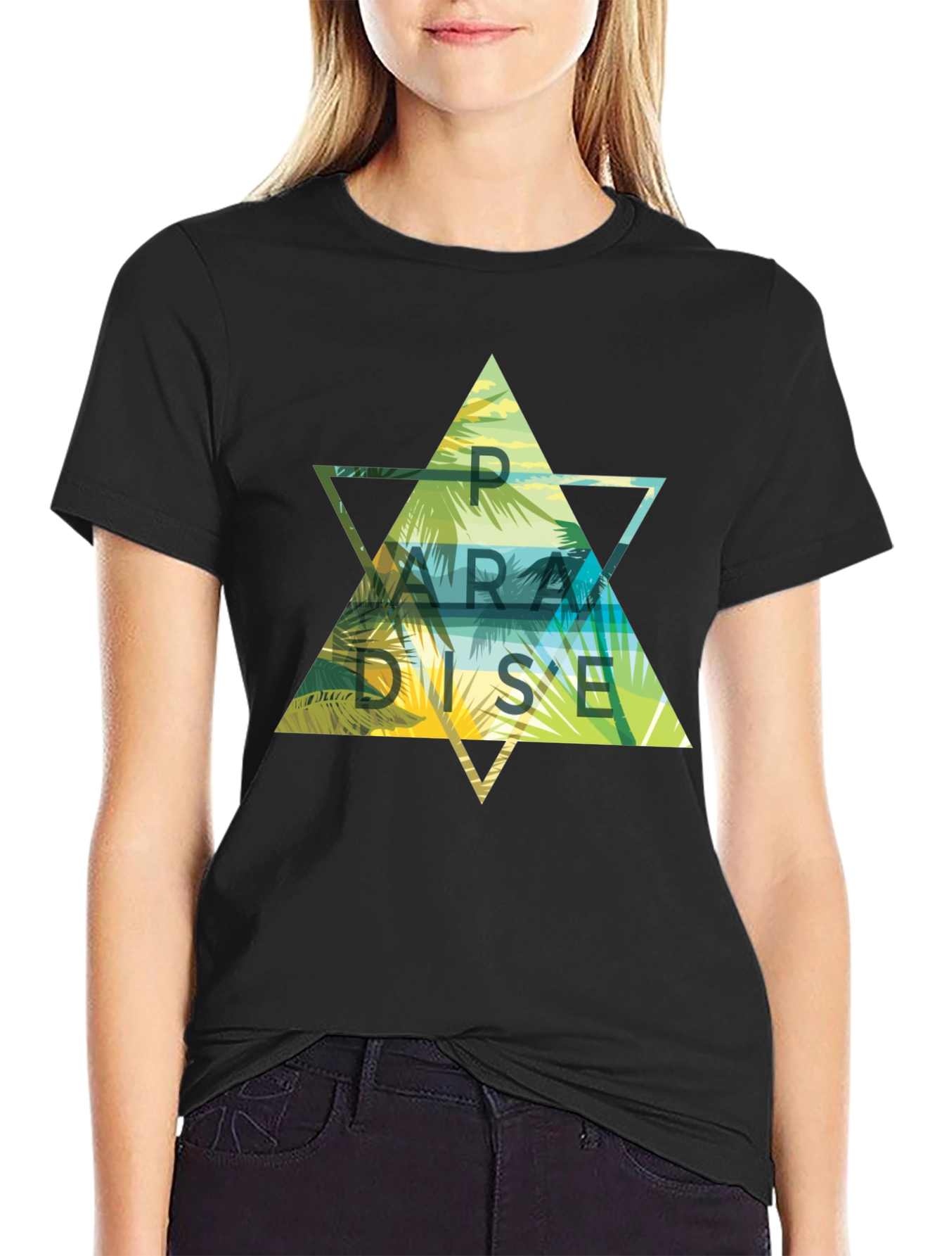 Paradise Graphic T-Shirt Tropical Summer Style
