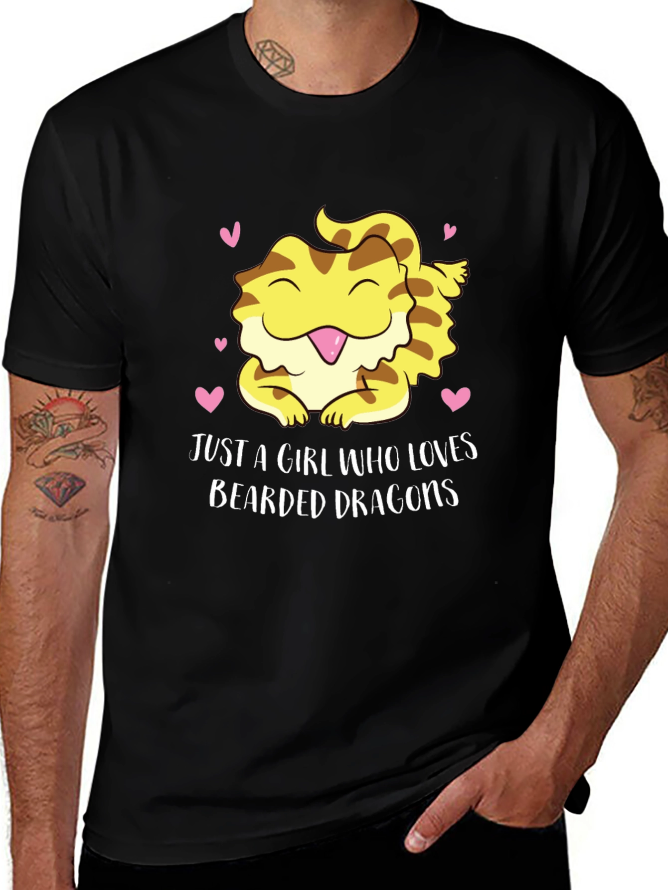 Bearded Dragon Lover Graphic Tee