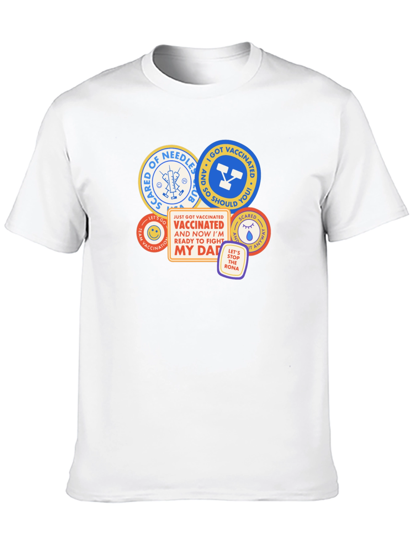 Vaccination Themed Graphic Tee