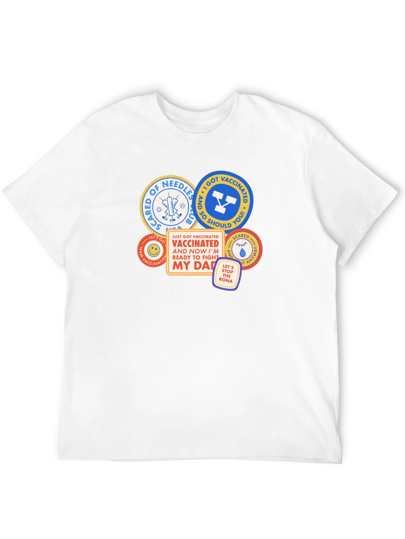 Vaccination Themed Graphic Tee