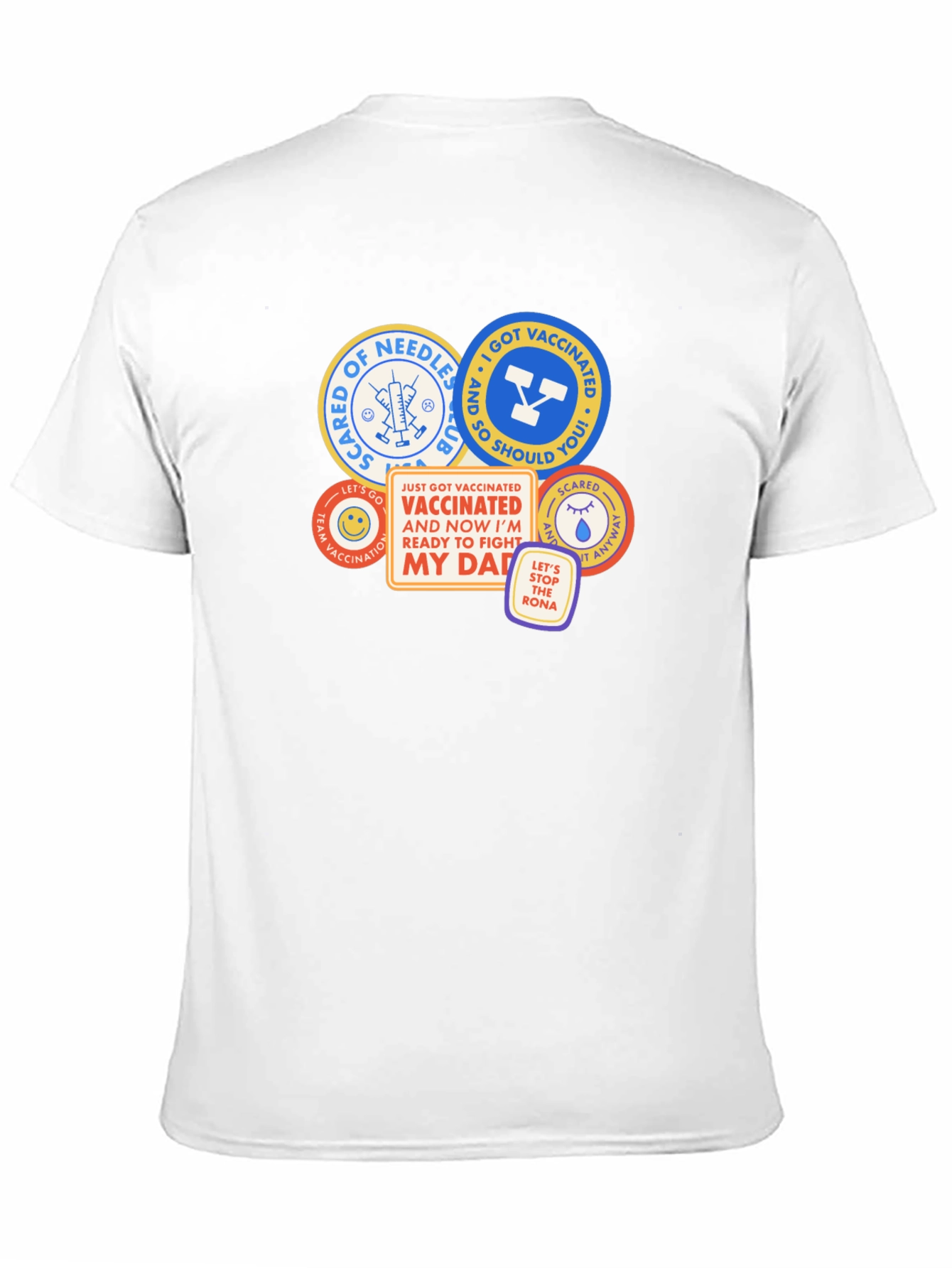 Vaccination Themed Graphic Tee