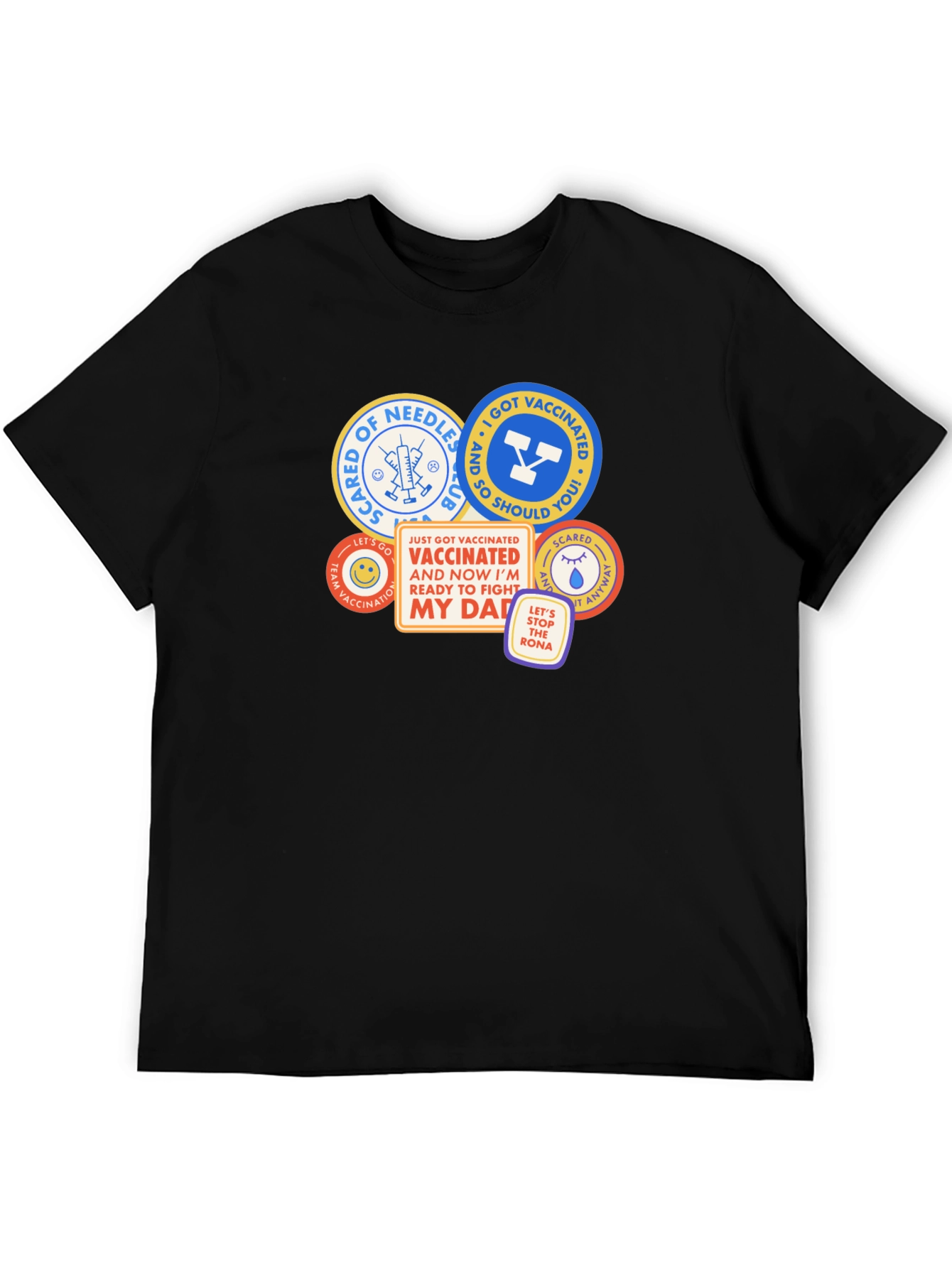 Vaccination Themed Graphic Tee