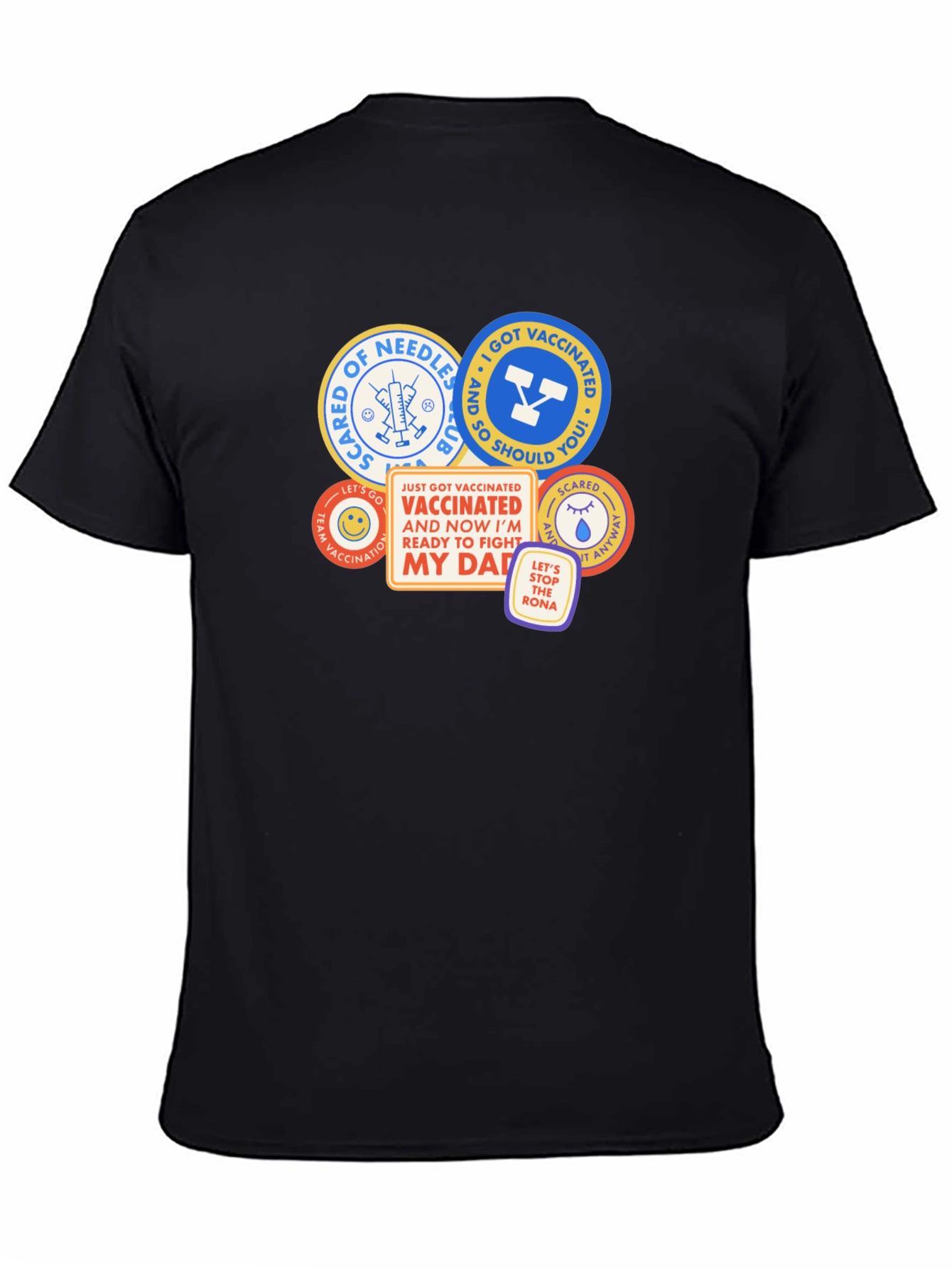 Vaccination Themed Graphic Tee