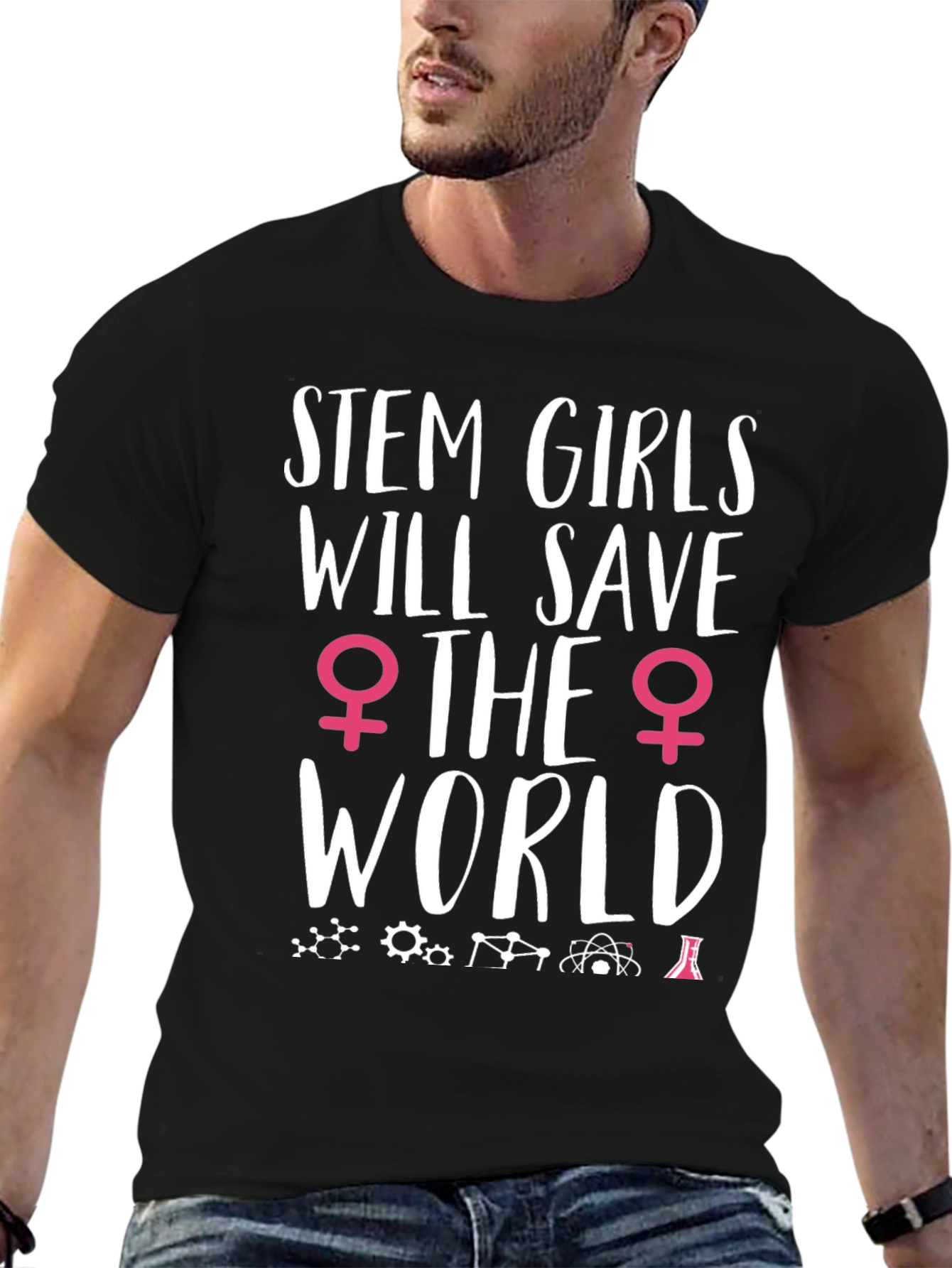 STEM Girls Will Save the World T-Shirt