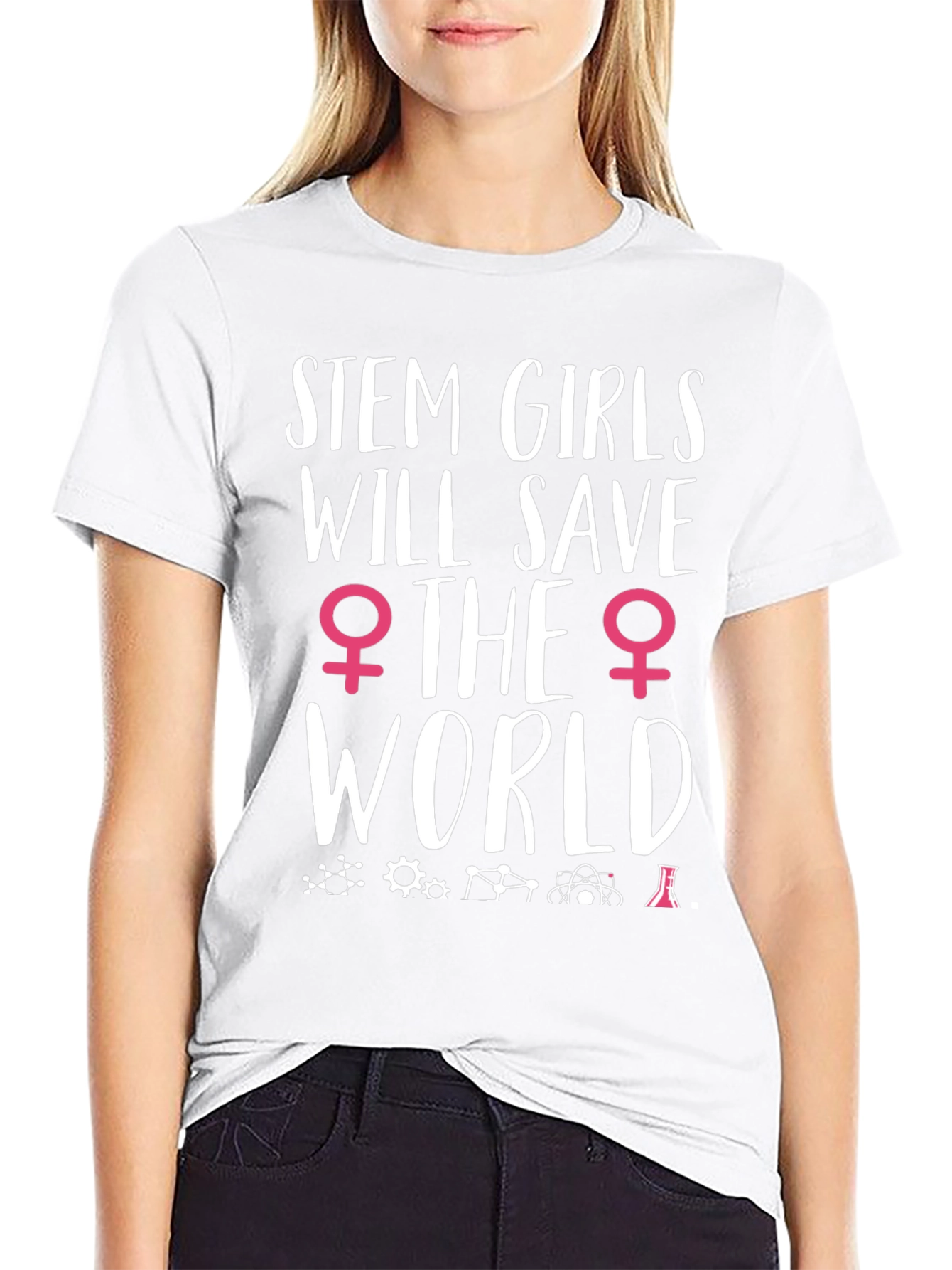 STEM Girls Will Save the World T-Shirt