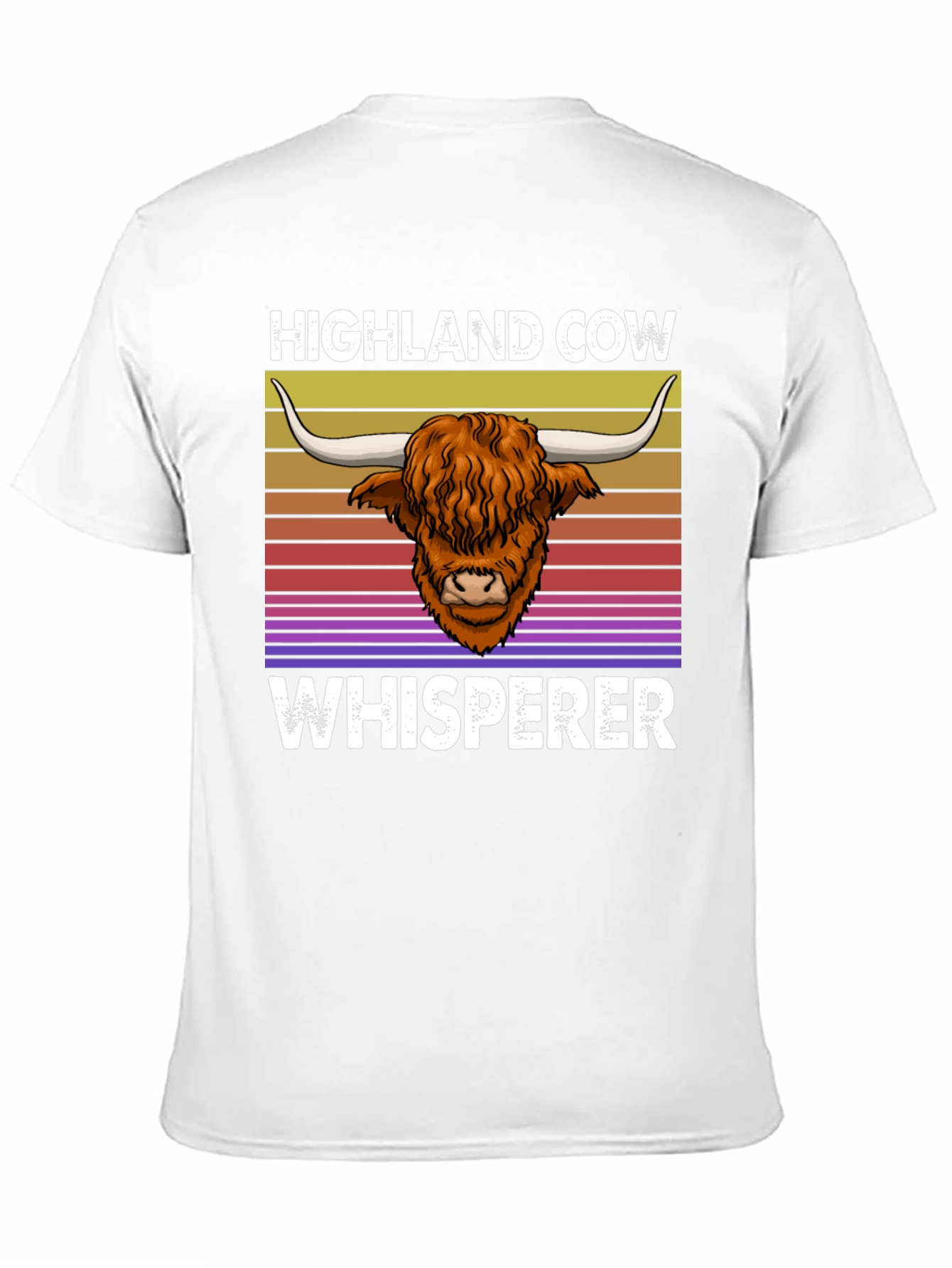 Highland Cow Whisperer T-Shirt - Unique Animal Lover Tee