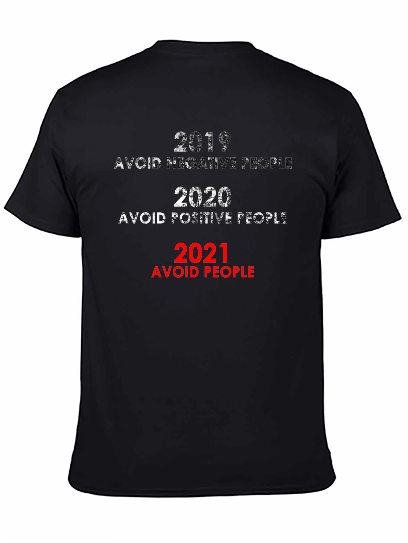2019-2021 Avoid People Sarcastic T-Shirt