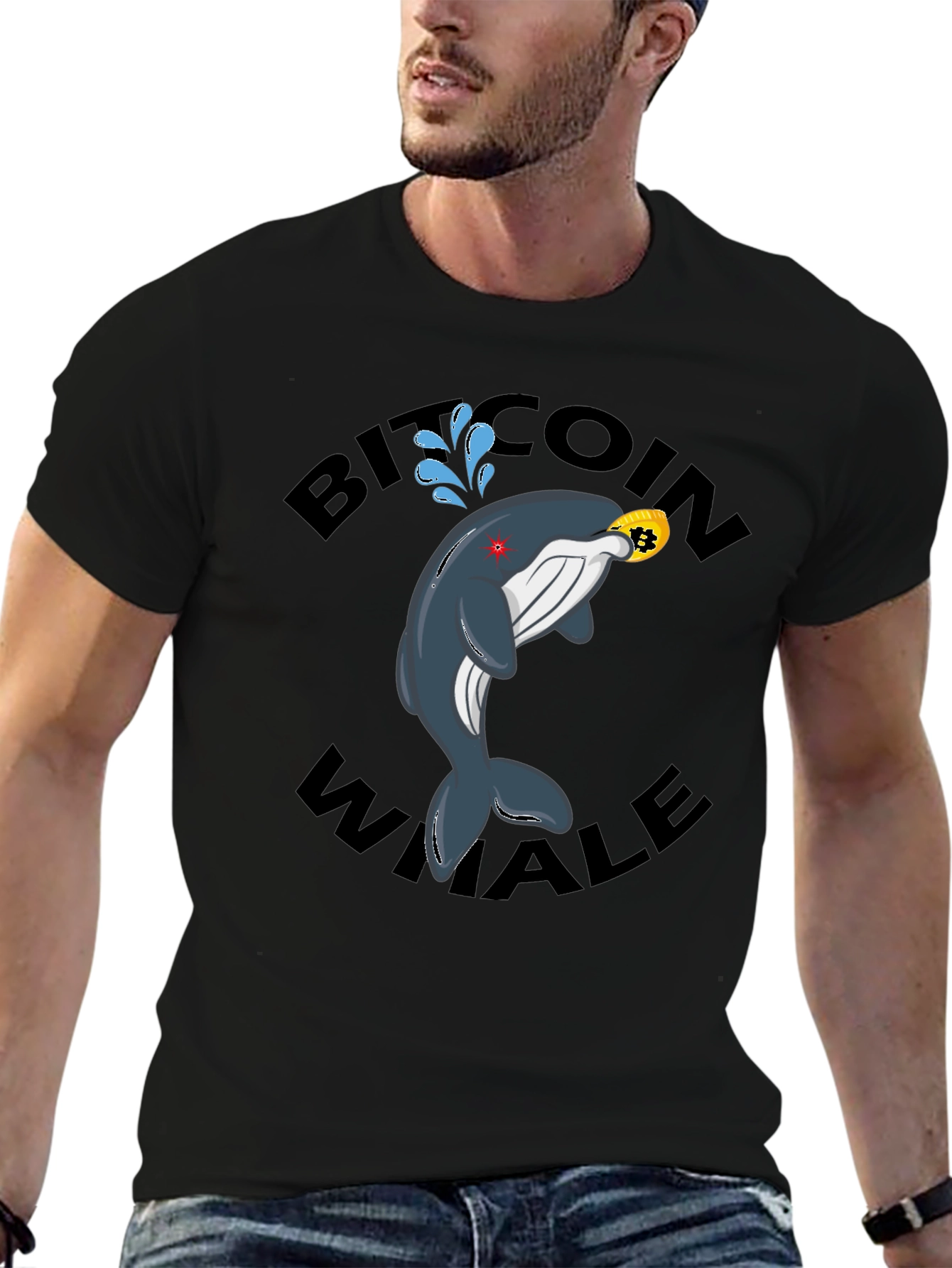 Bitcoin Whale Graphic Tee