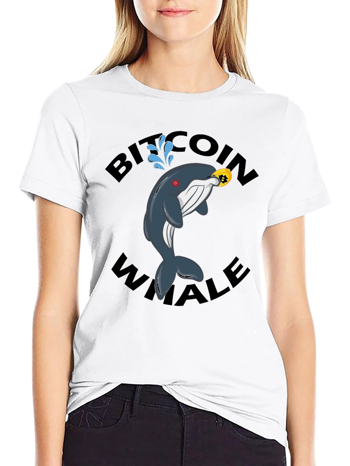 Bitcoin Whale Graphic Tee