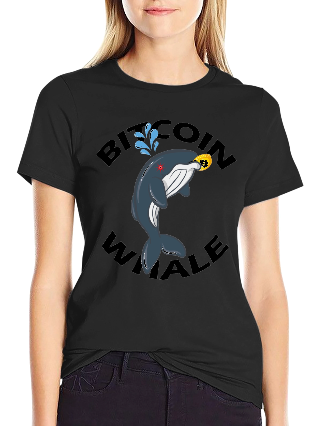 Bitcoin Whale Graphic Tee