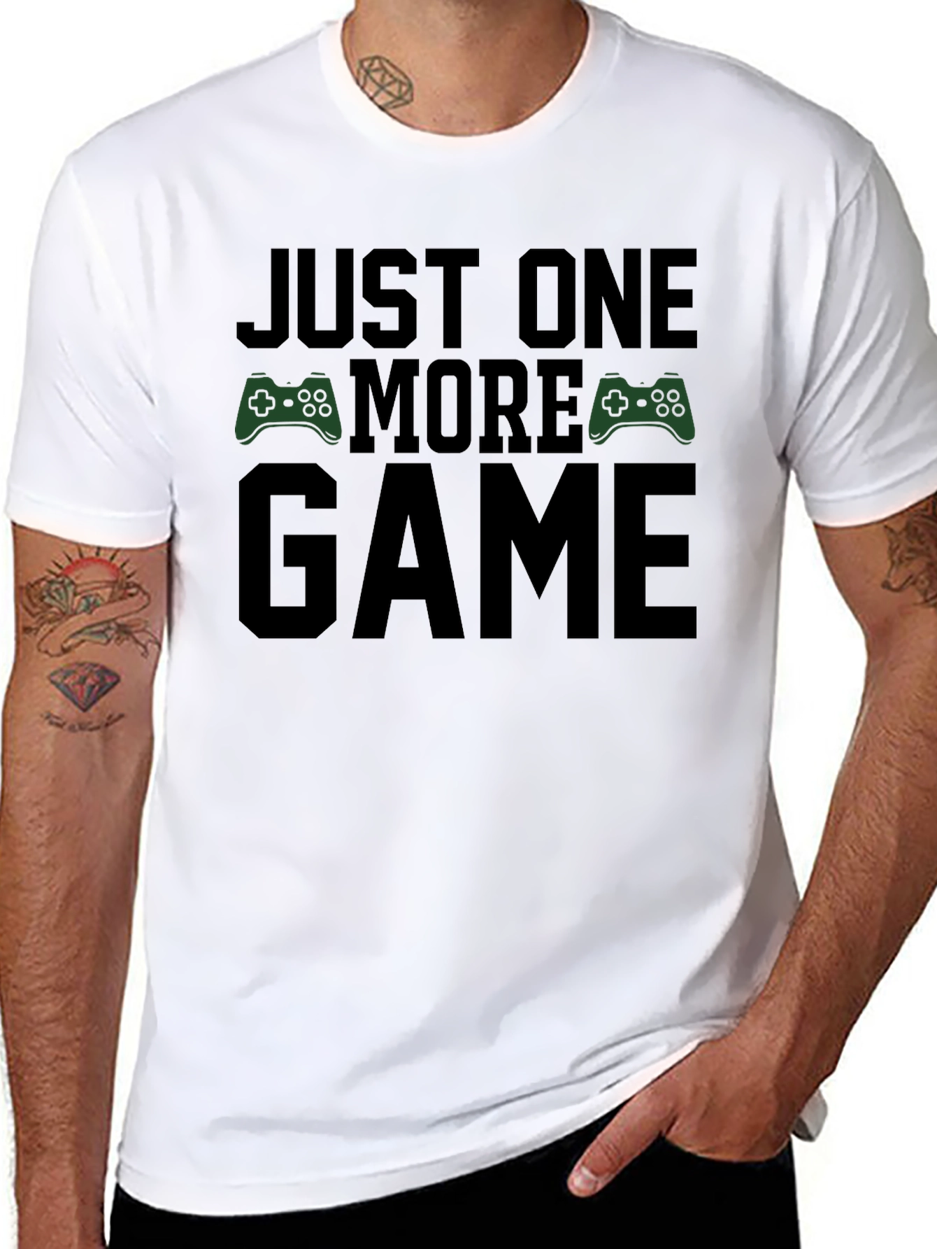 Just One More Game T-Shirt - Gamer Apparel
