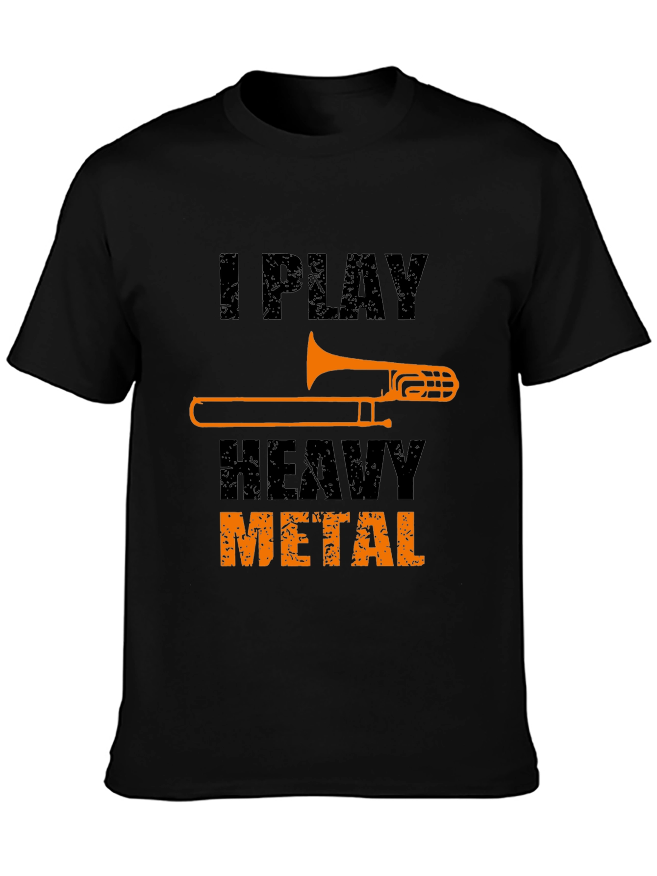 I Play Heavy Metal Trombone T-Shirt