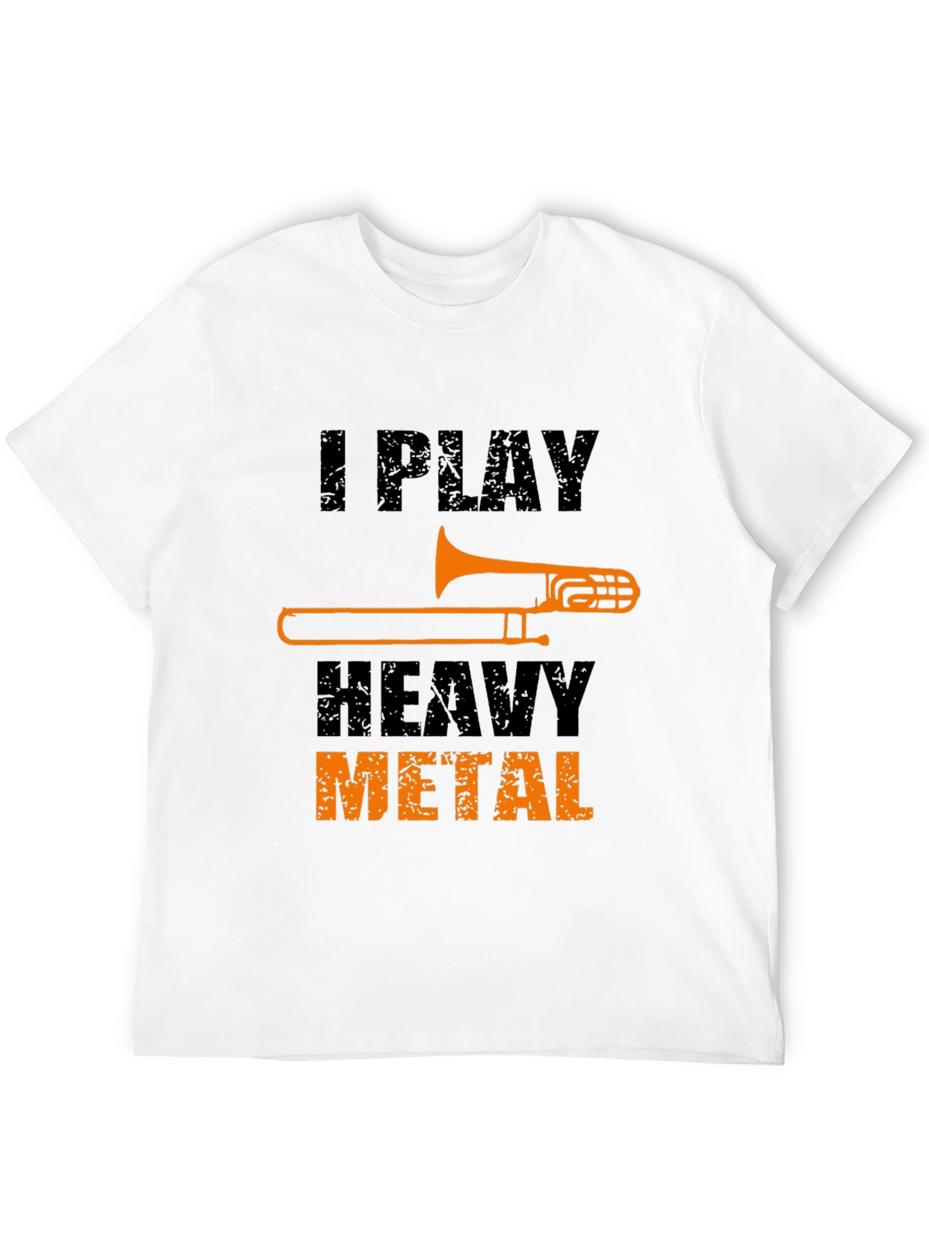 I Play Heavy Metal Trombone T-Shirt