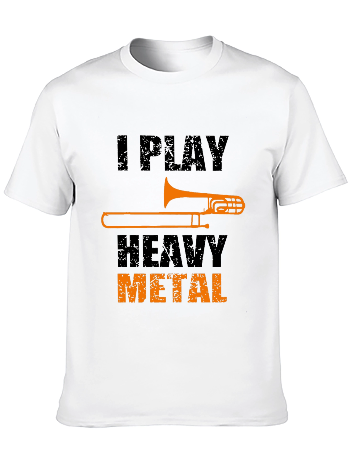 I Play Heavy Metal Trombone T-Shirt