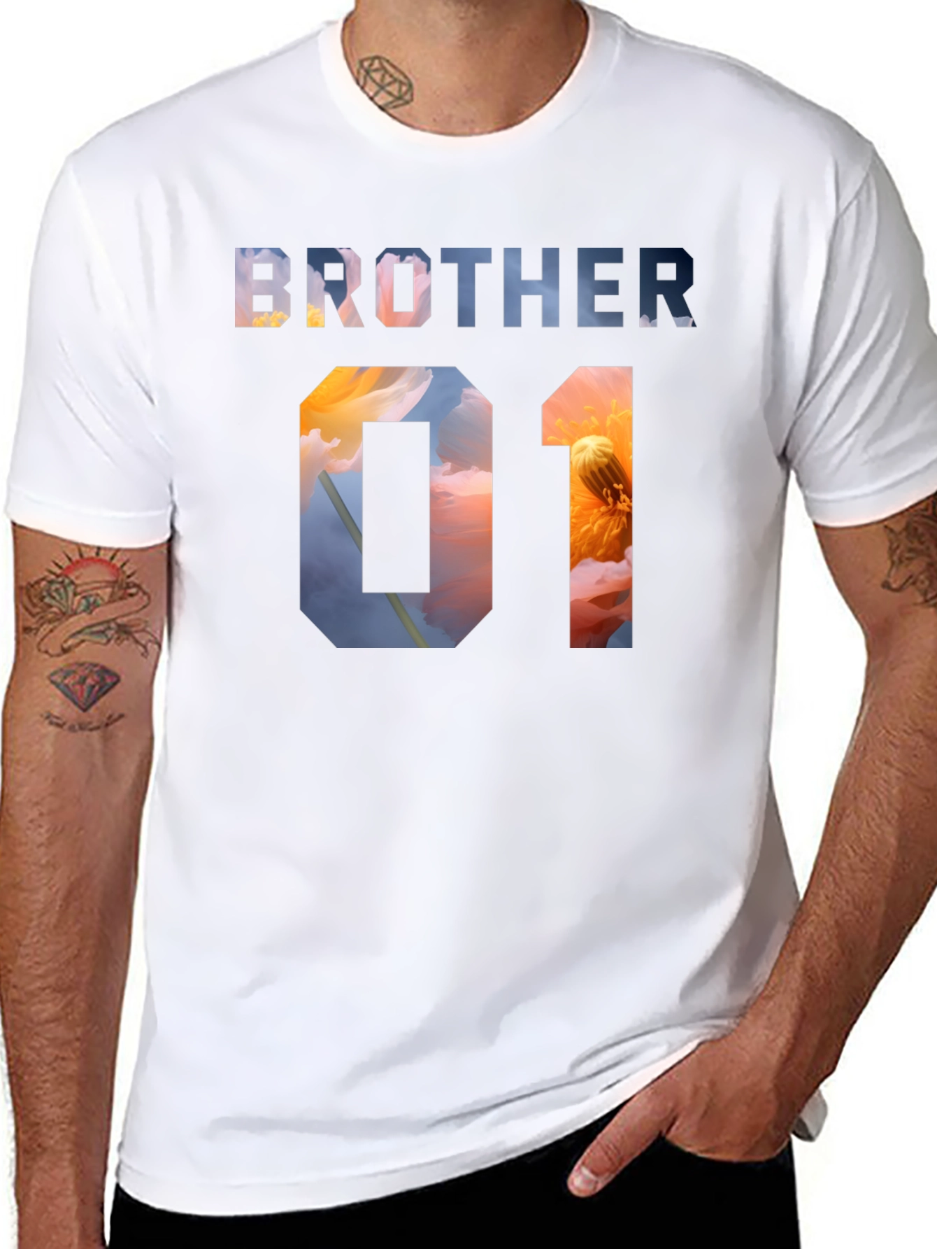 Brother 01 Graphic Tee - Stylish & Unique