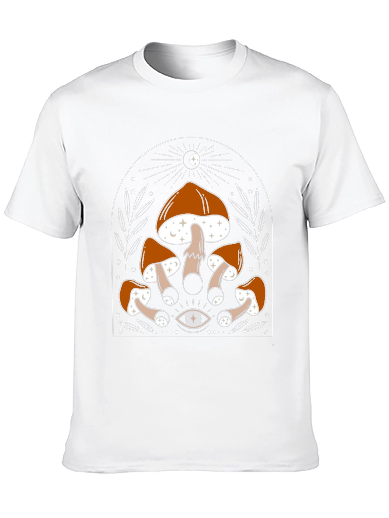 Mystic Mushroom T-Shirt - Eye Graphic