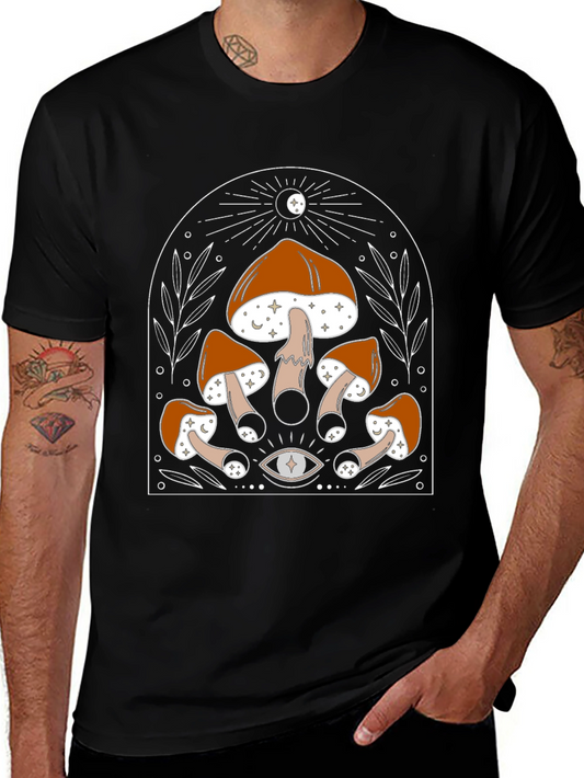 Mystic Mushroom T-Shirt - Eye Graphic