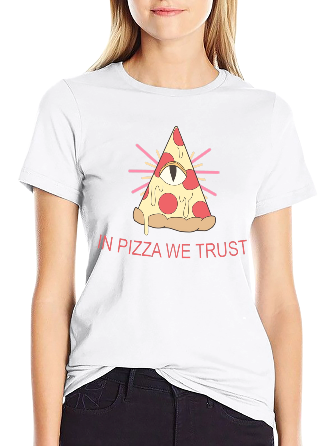 Pizza Illuminati Graphic Tee