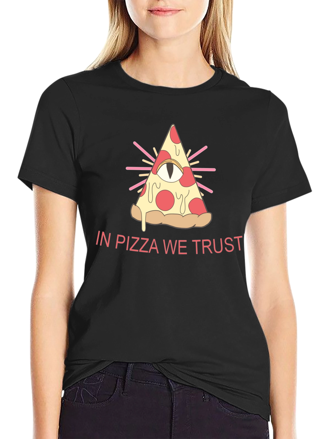 Pizza Illuminati Graphic Tee