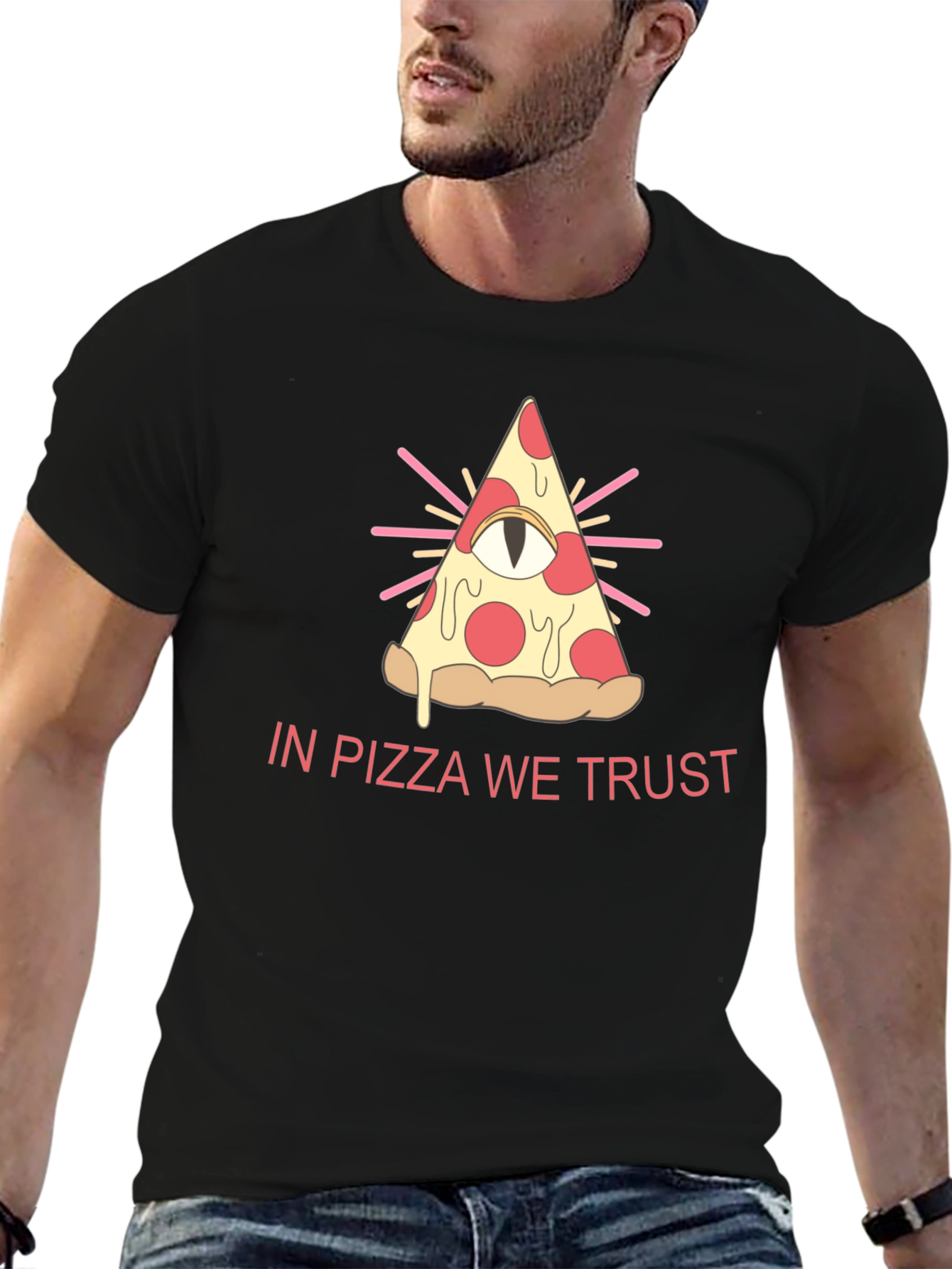 Pizza Illuminati Graphic Tee