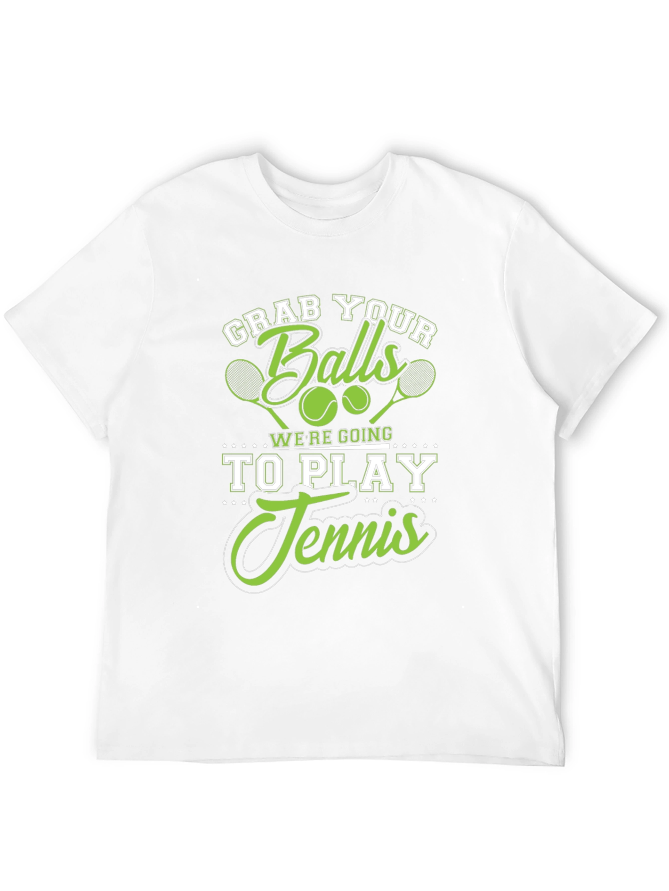 Grab Your Balls Tennis Graphic Tee
