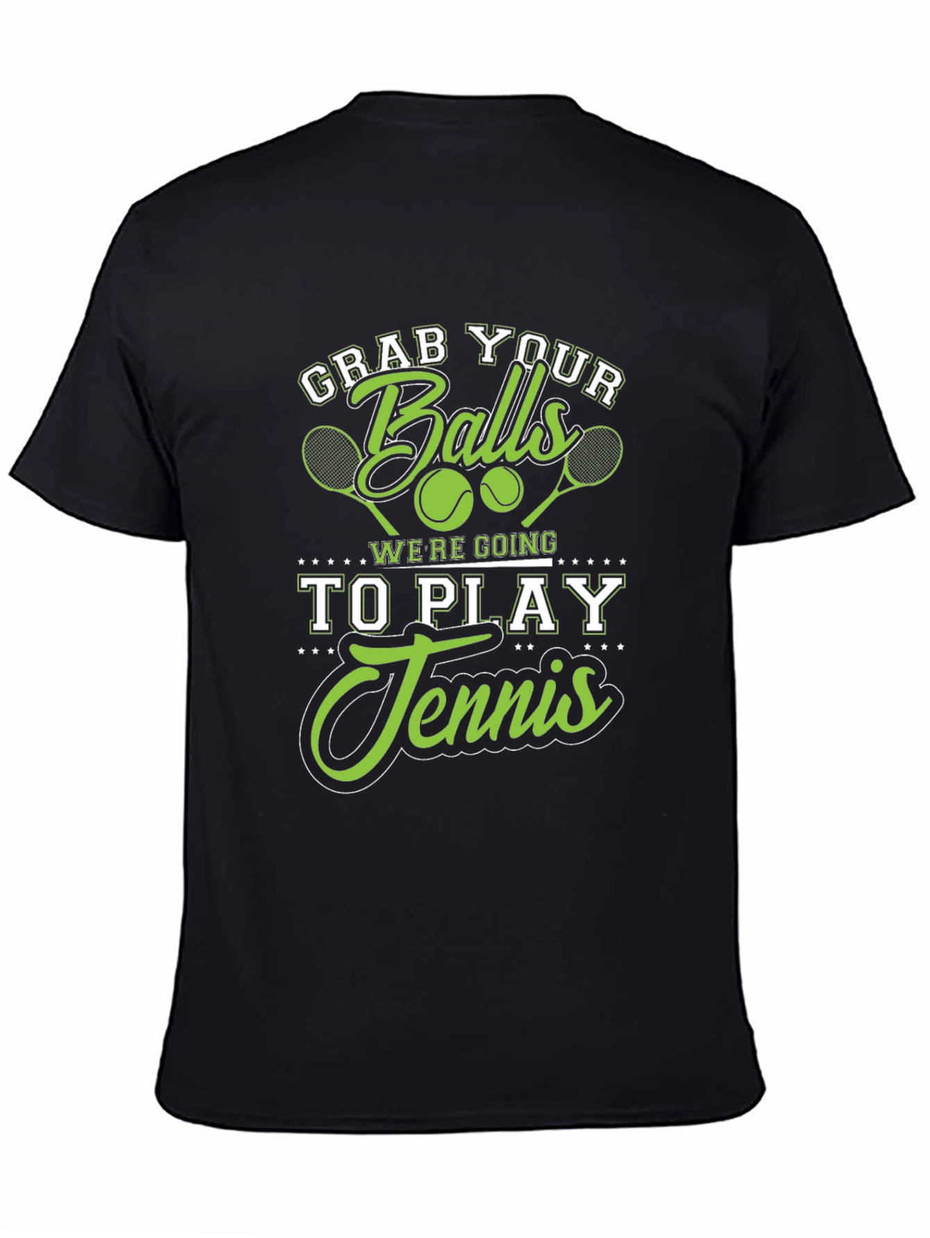 Grab Your Balls Tennis Graphic Tee
