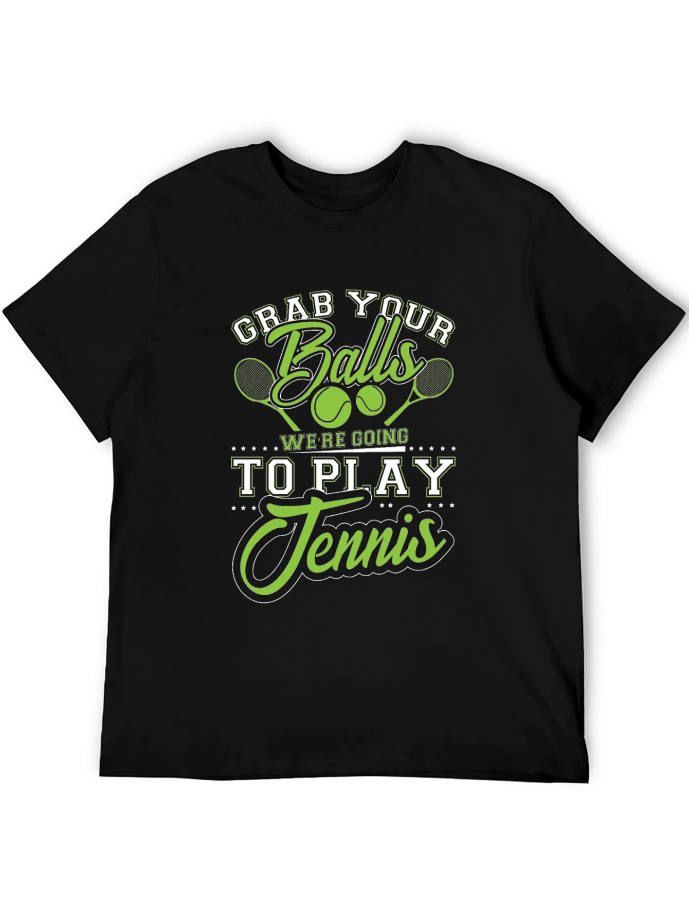 Grab Your Balls Tennis Graphic Tee