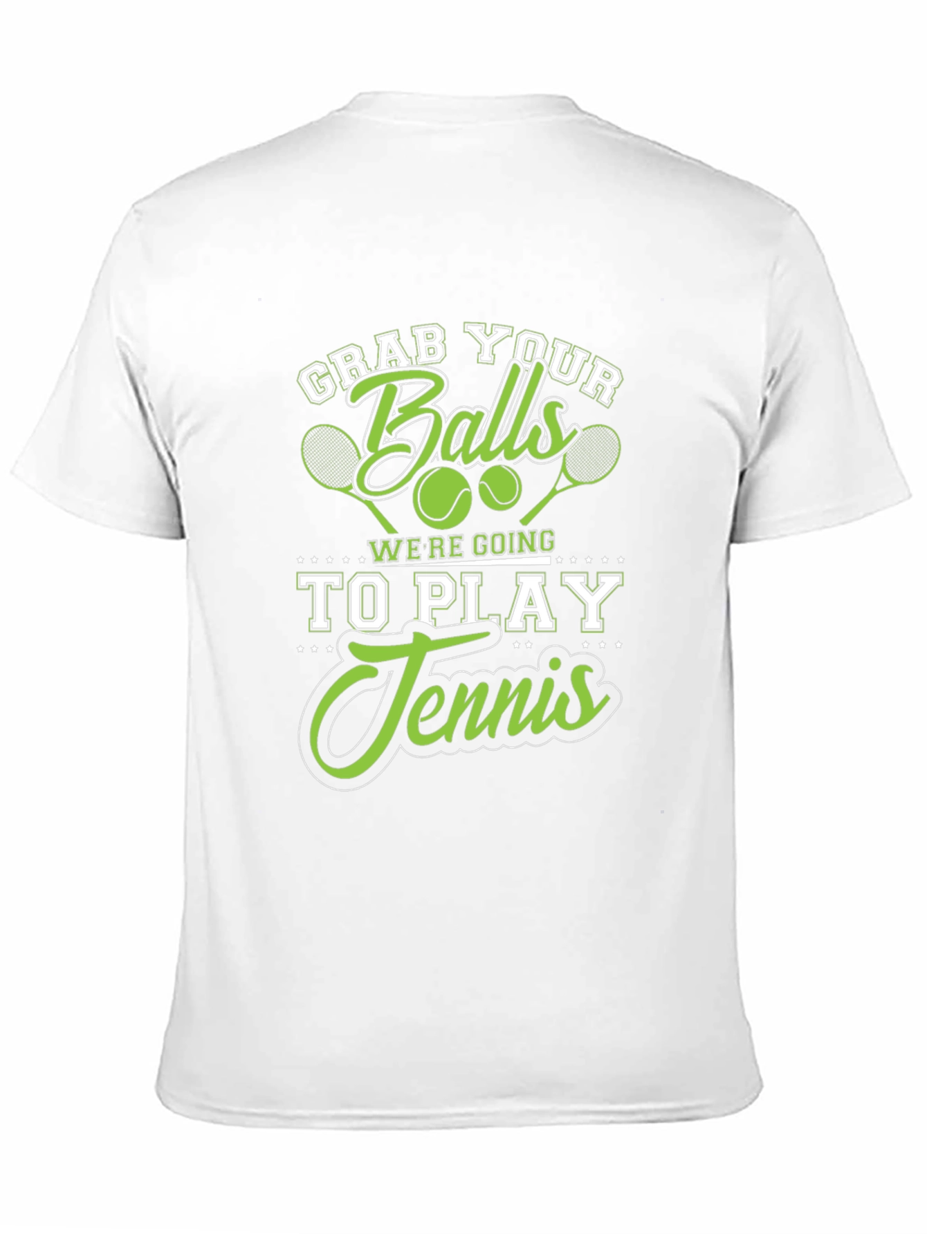 Grab Your Balls Tennis Graphic Tee