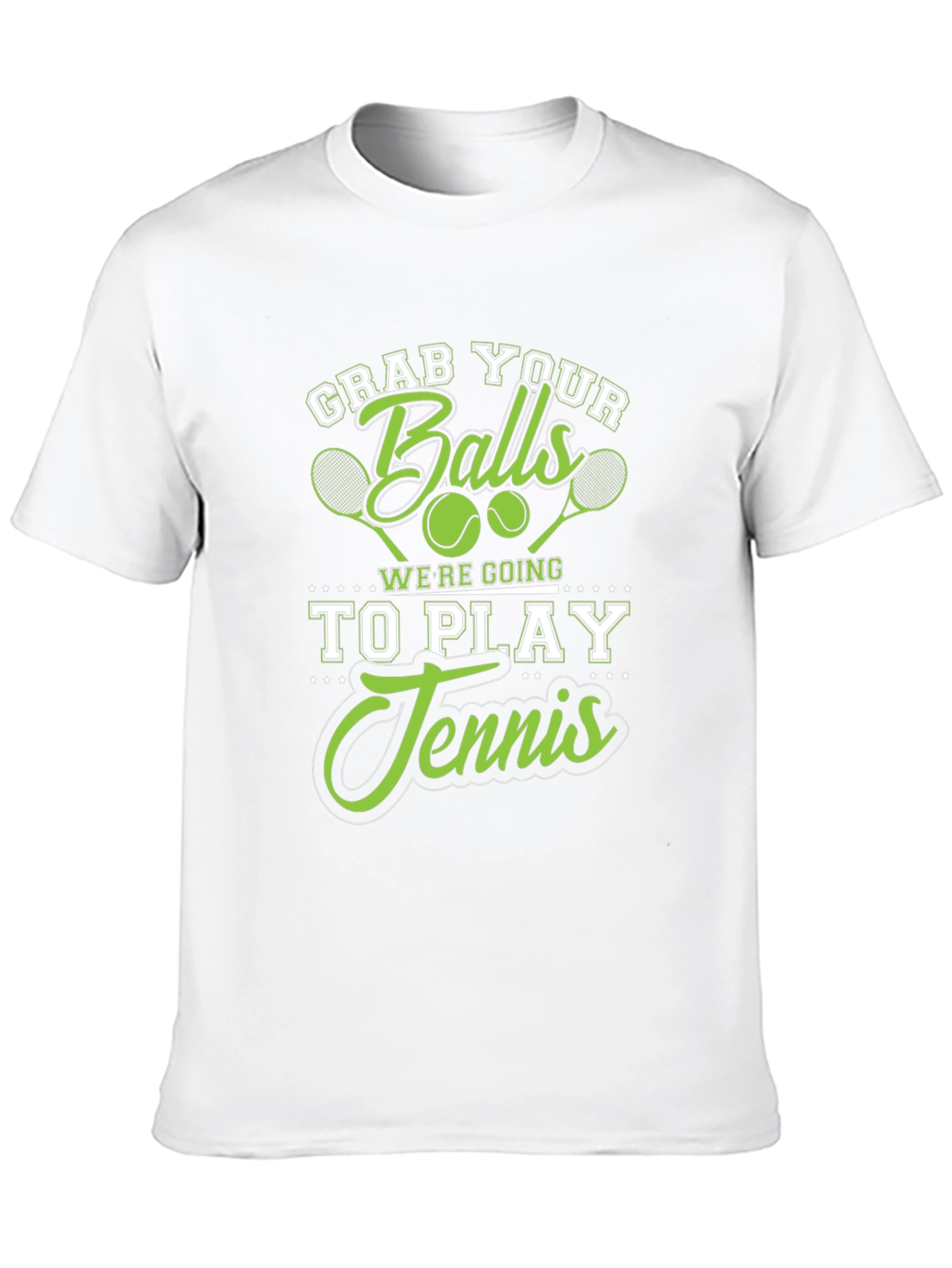 Grab Your Balls Tennis Graphic Tee